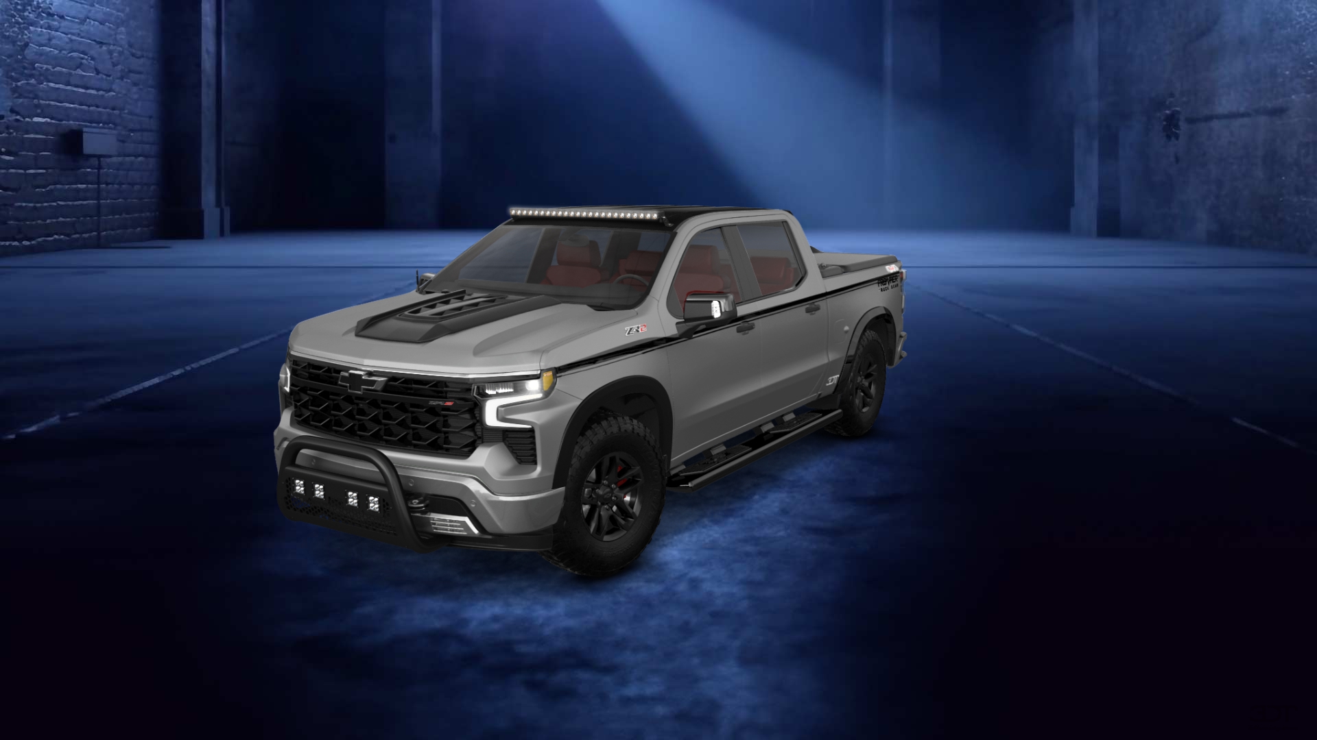 Chevrolet Silverado 1500 Crew Cab 5.8 ft box 4 Door pickup truck 2023 tuning