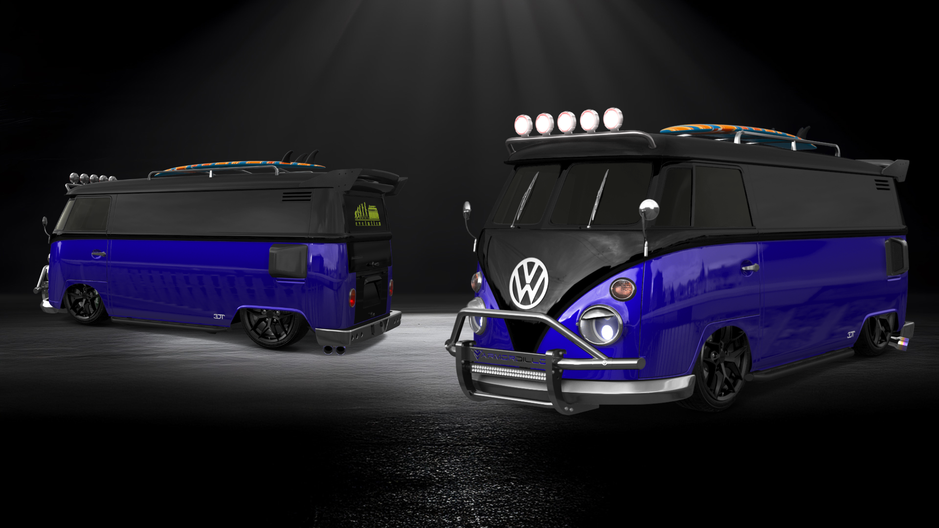 Volkswagen T1 Van 1950 tuning