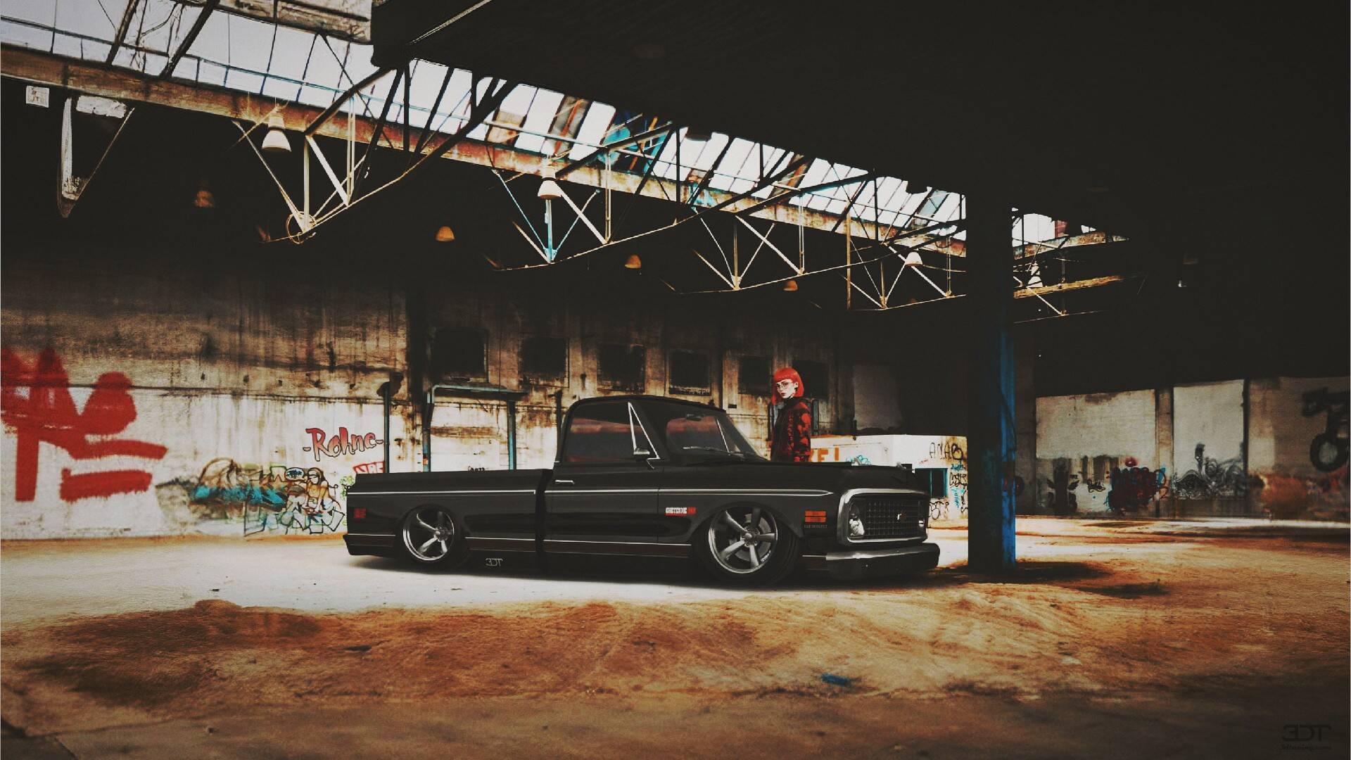 Chevrolet C-10 Cheyenne 2 Door pickup truck 1972