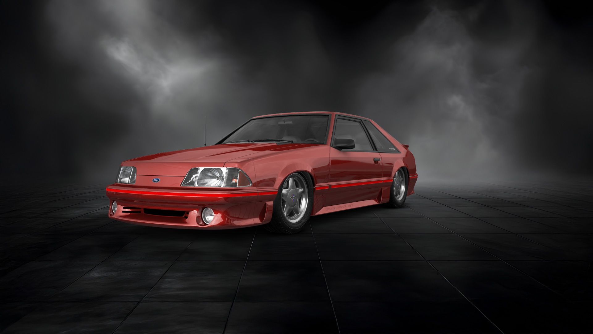 Ford Mustang 3 Door Hatchback 1988 tuning