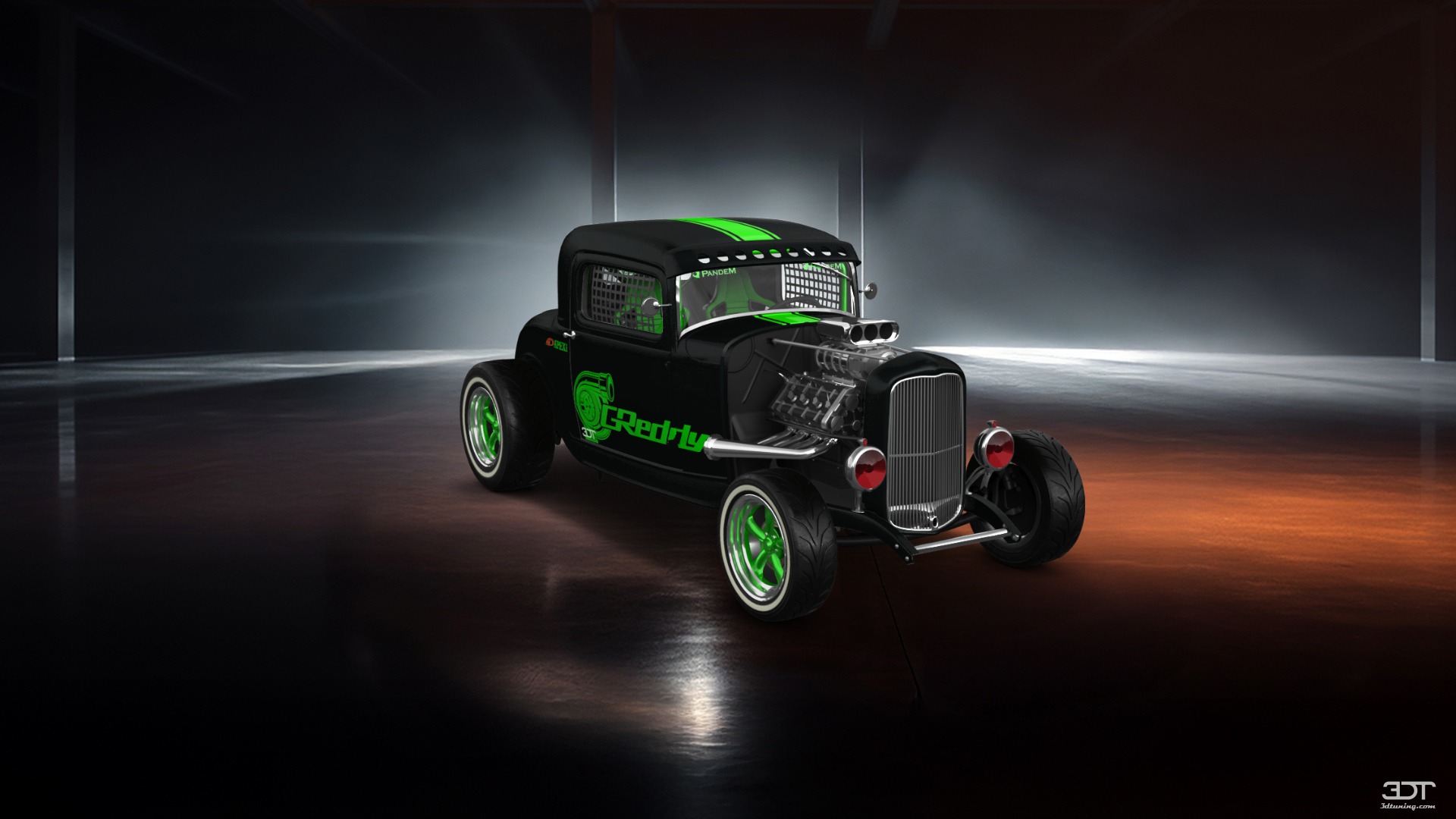 Ford Model B Deluxe 2 Door Coupe 1932 tuning