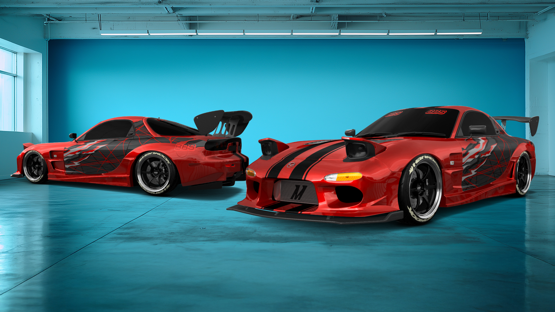 Mazda RX-7 2 Door Coupe 1997 tuning