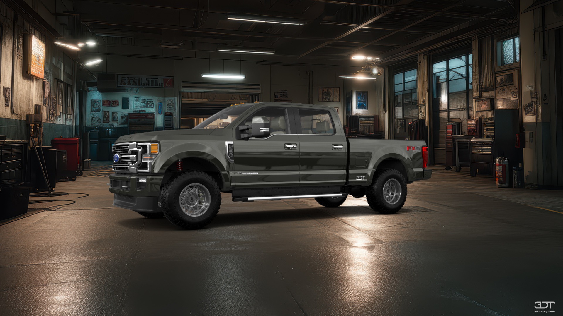 Ford F-250 4 Door pickup truck 2021 tuning
