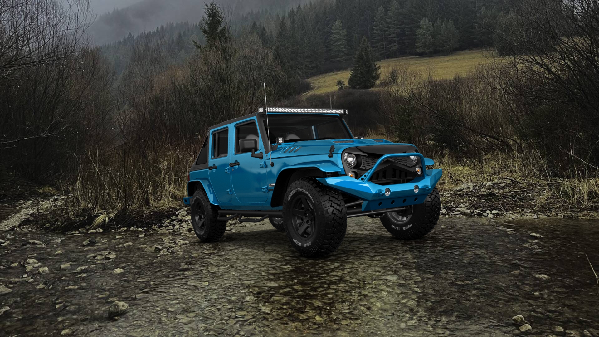 Jeep Wrangler Unlimited JK Rubicon Recon 4 Door SUV 2017 tuning