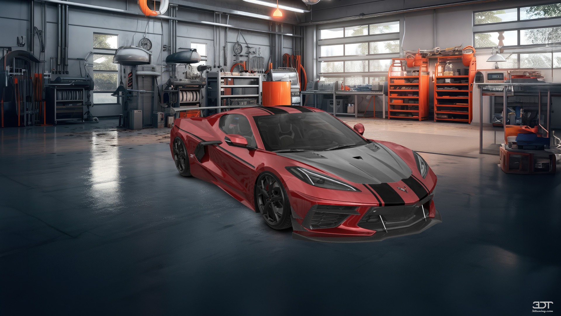 Chevrolet Corvette 2 door targa top 2020 tuning