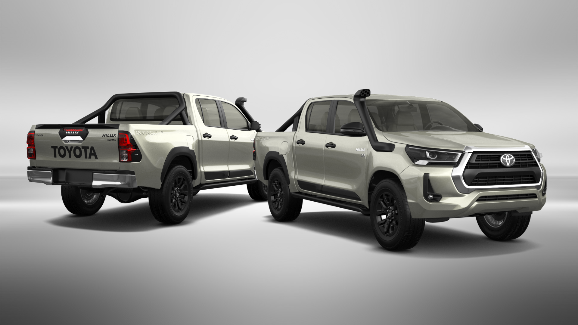 Toyota Hilux Double Cab 4 Door pickup truck 2015 tuning