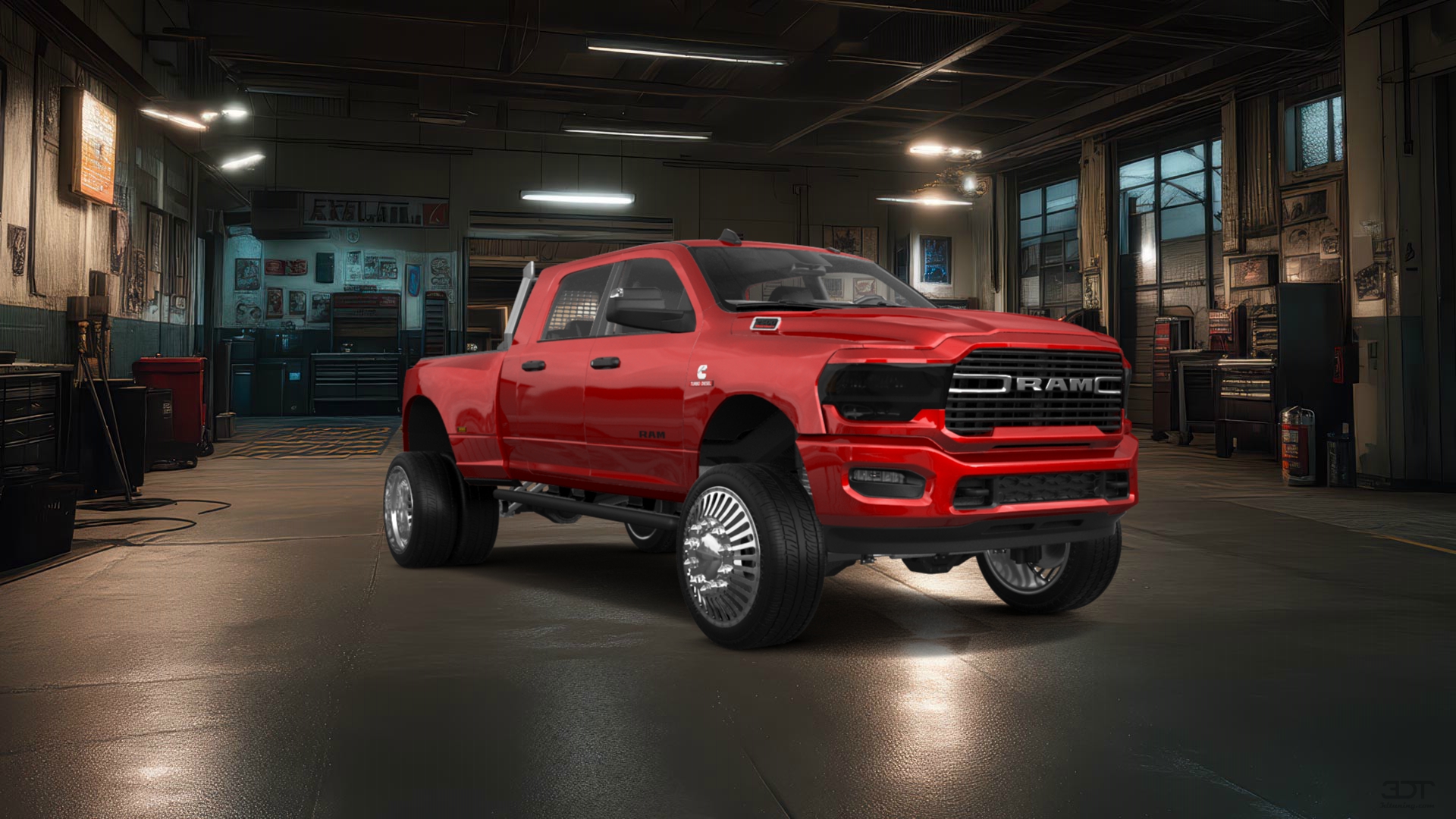 Dodge Ram 3500 4 Door pickup truck 2020 tuning