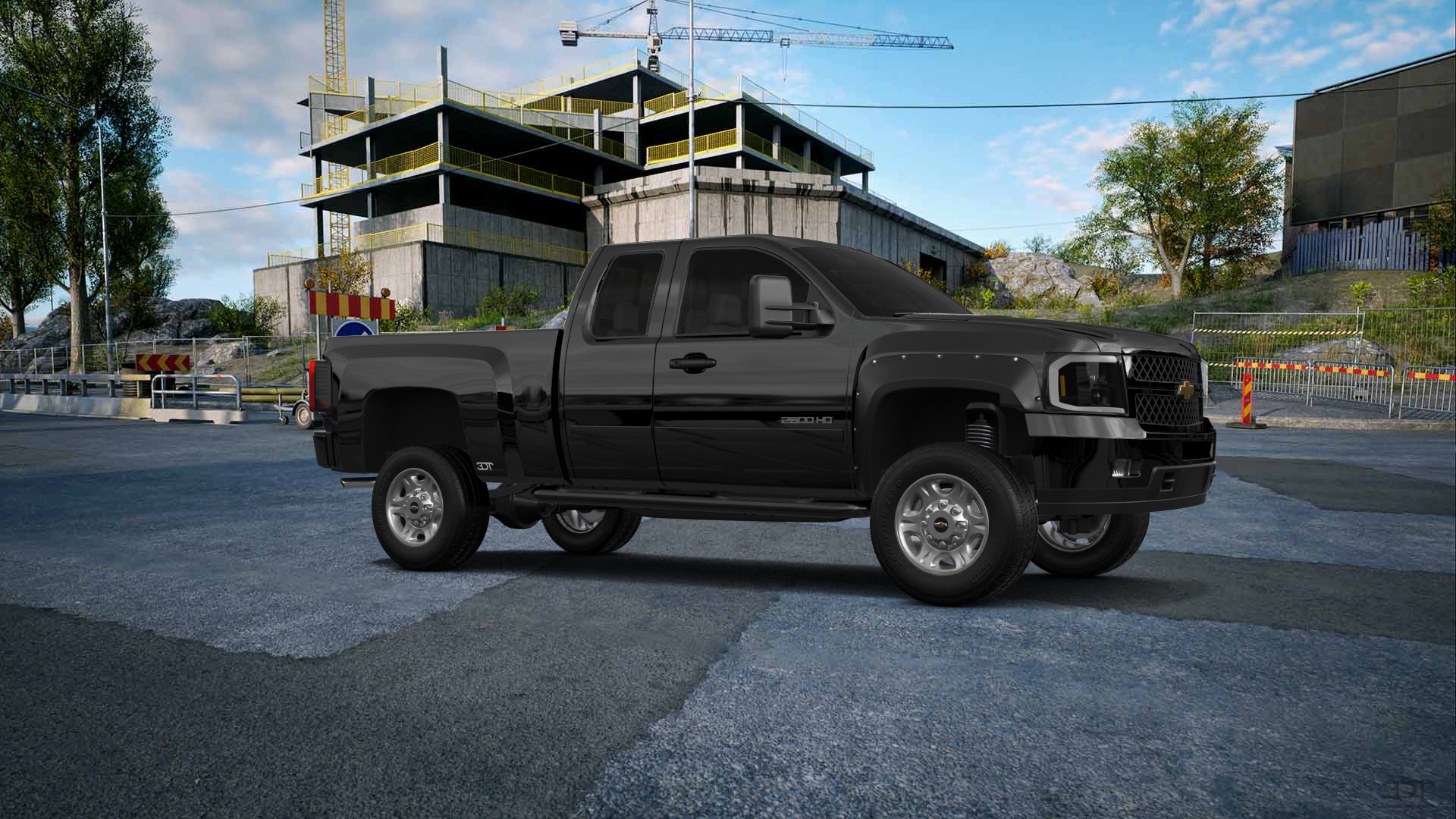 Chevrolet Silverado 2500 HD Extended Cab Pickup Truck 2007 tuning