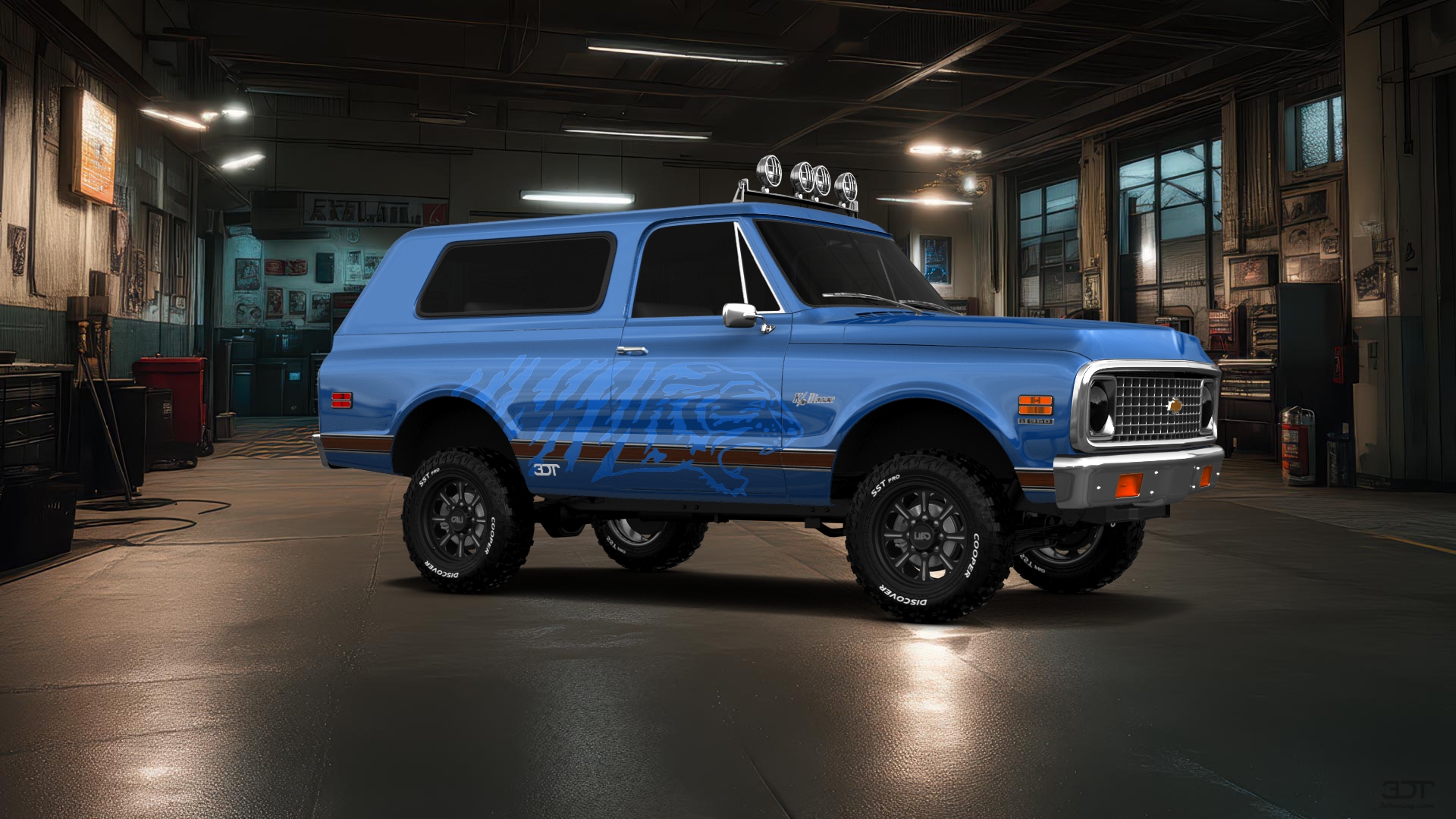 Chevrolet K5 Blazer 2 Door pickup truck 1969 tuning