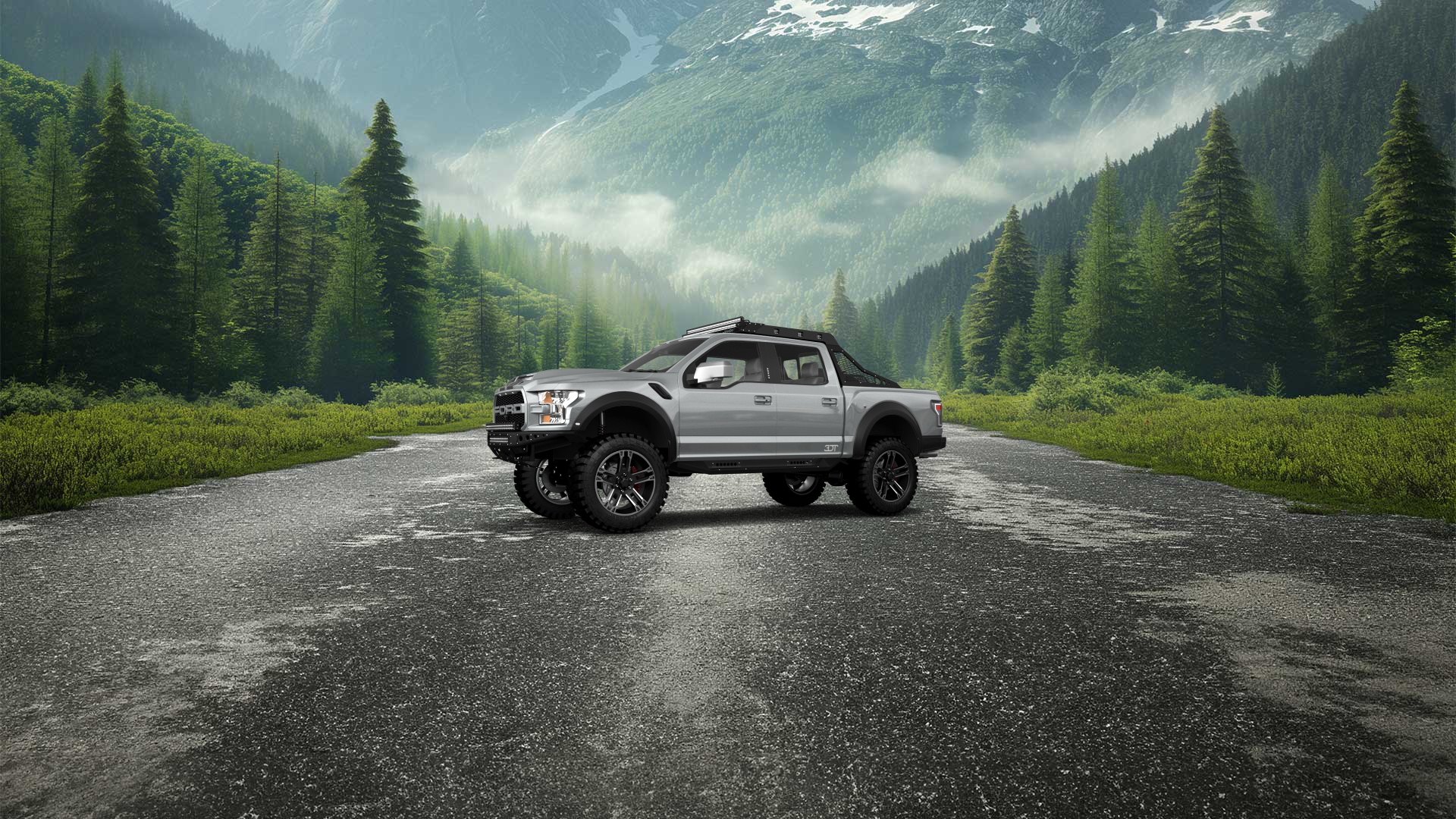 Ford F-150 Raptor 4 Door pickup truck 2017 tuning