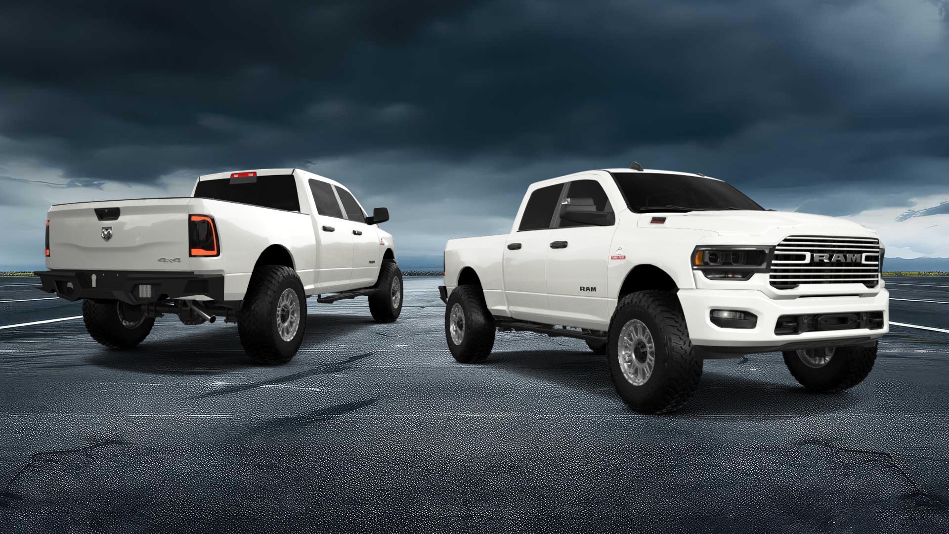 Dodge Ram 2500 4 Door pickup truck 2020 Images