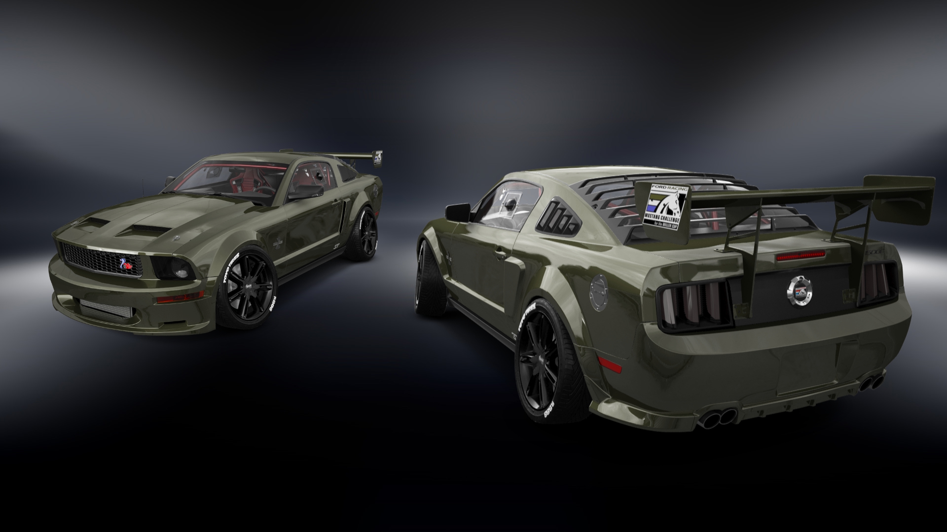 Ford Mustang 2 Door Coupe 2006 tuning