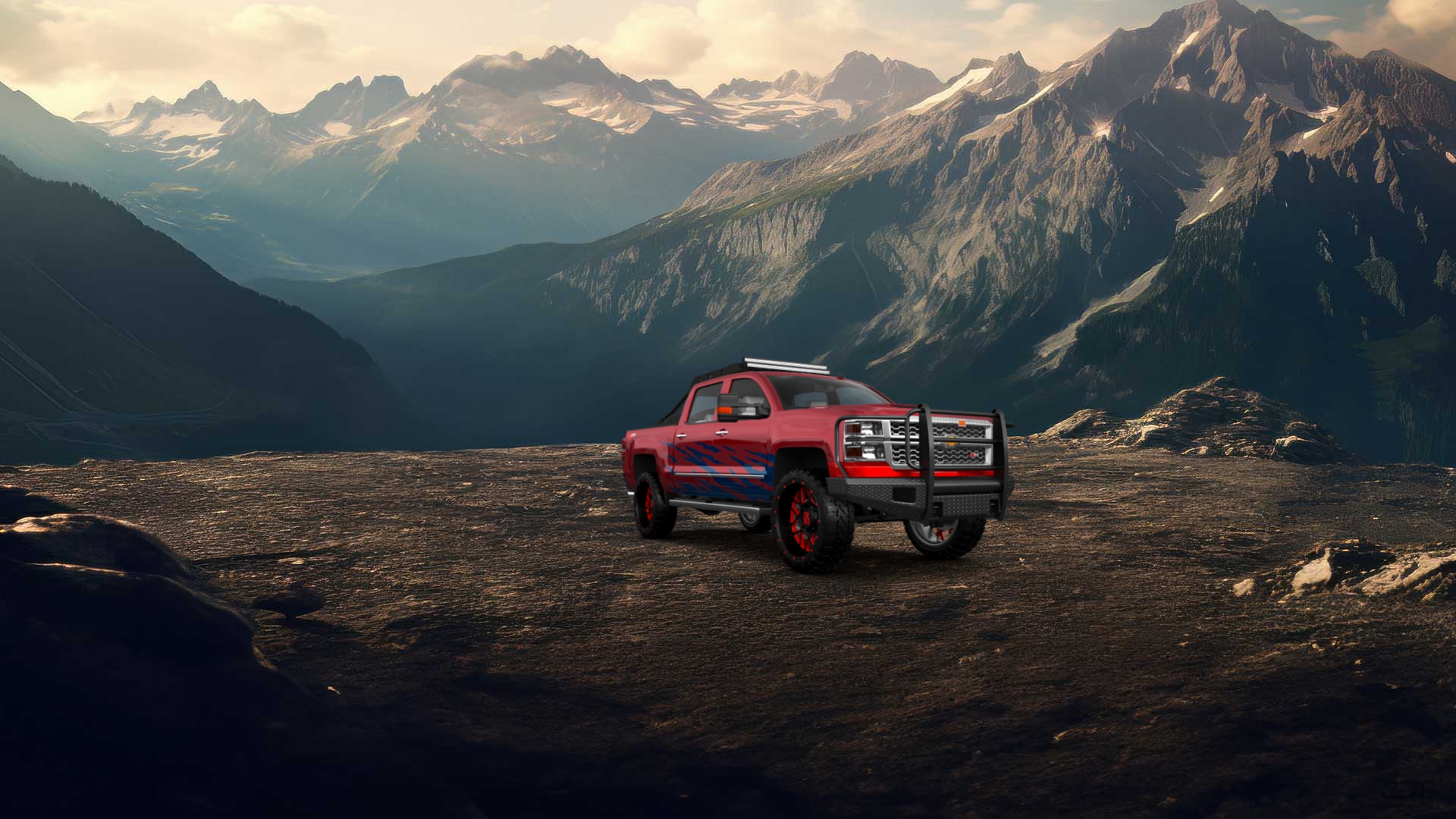 Chevrolet Silverado 1500 4 Door pickup truck 2014 tuning