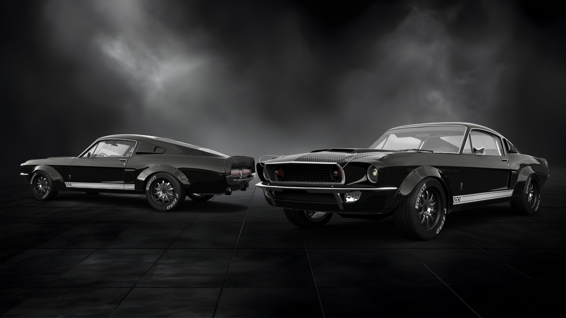 Mustang GT500 2 Door Coupe 1968 tuning