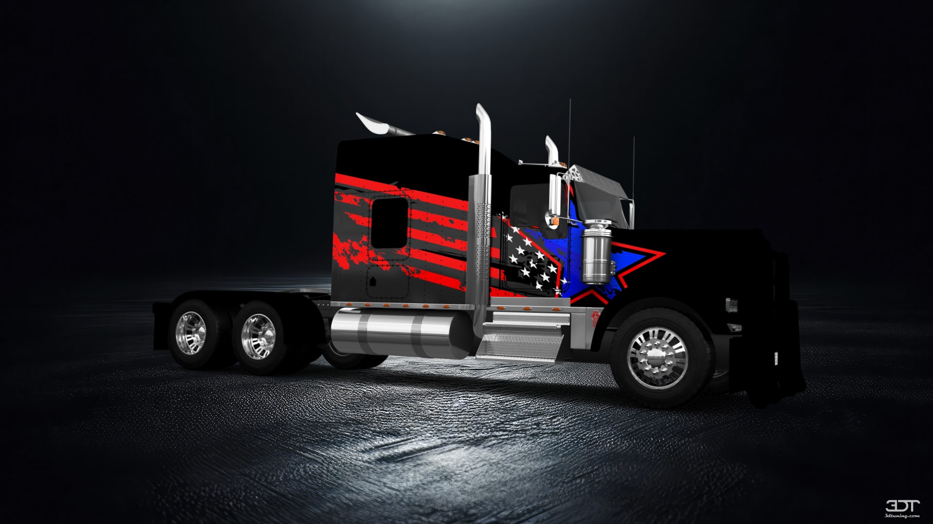 Kenworth W900 Sleeper Cab Truck 2015