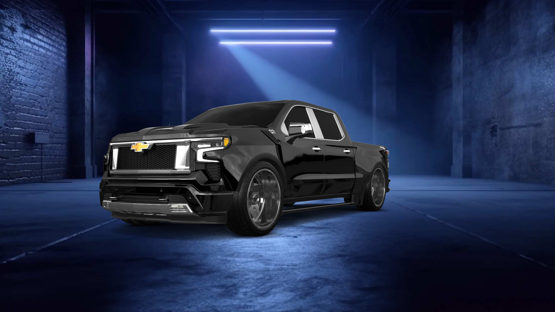 Chevrolet Silverado 1500 Crew Cab 5.8 ft box 4 Door pickup truck 2023 tuning