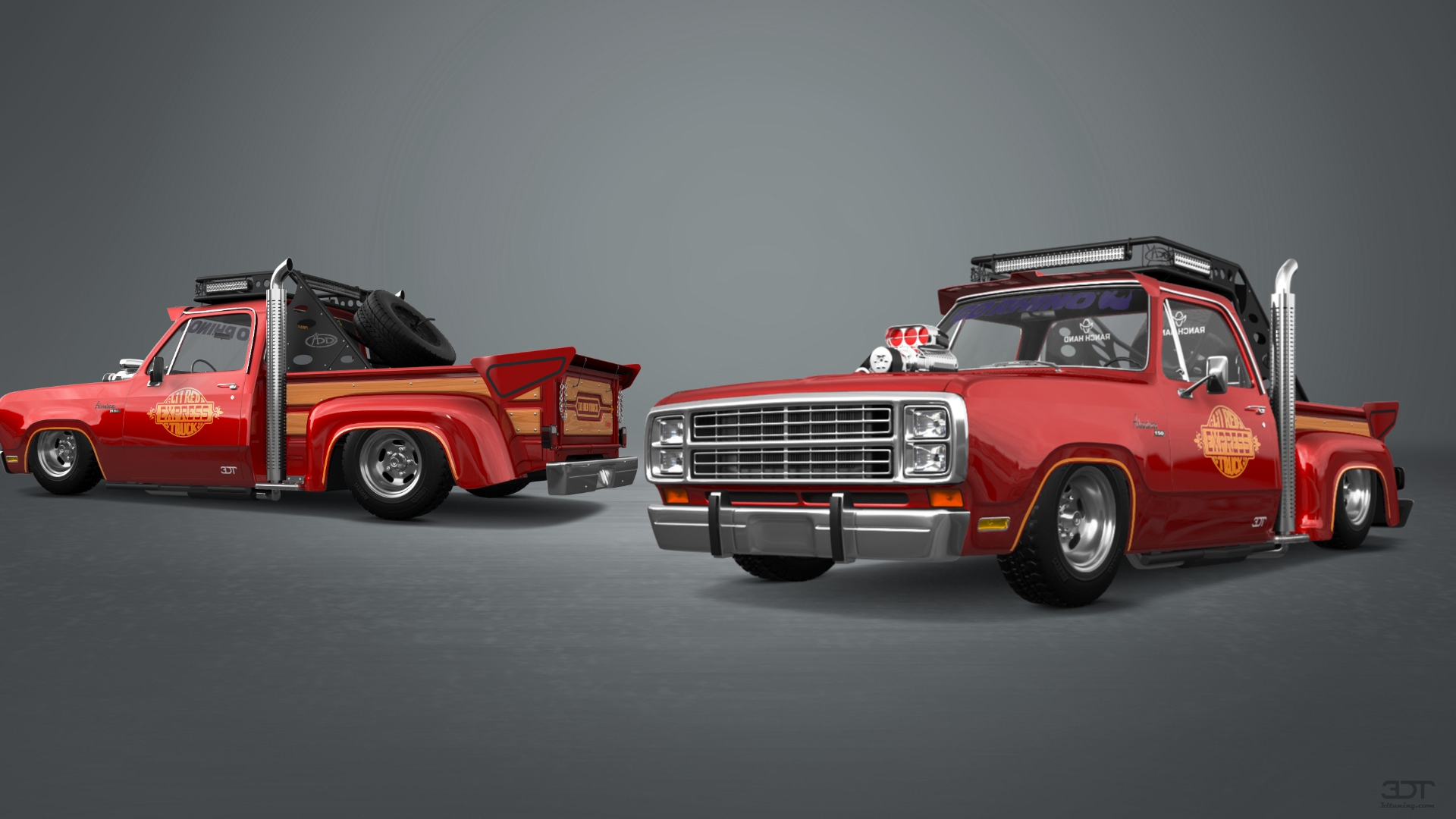 Dodge Lil Red Express 2 Door pickup truck 1979