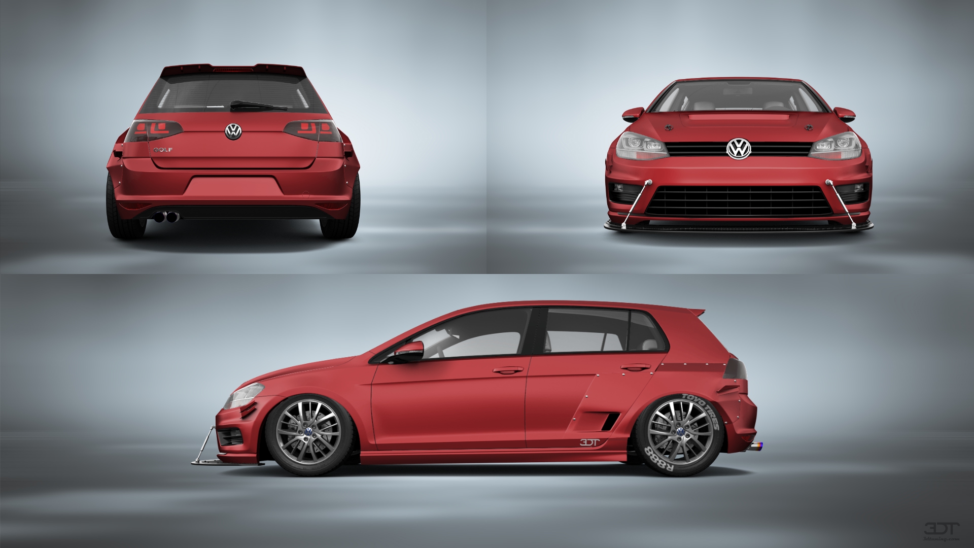 Volkswagen Golf 7 5 Door Hatchback 2013 tuning