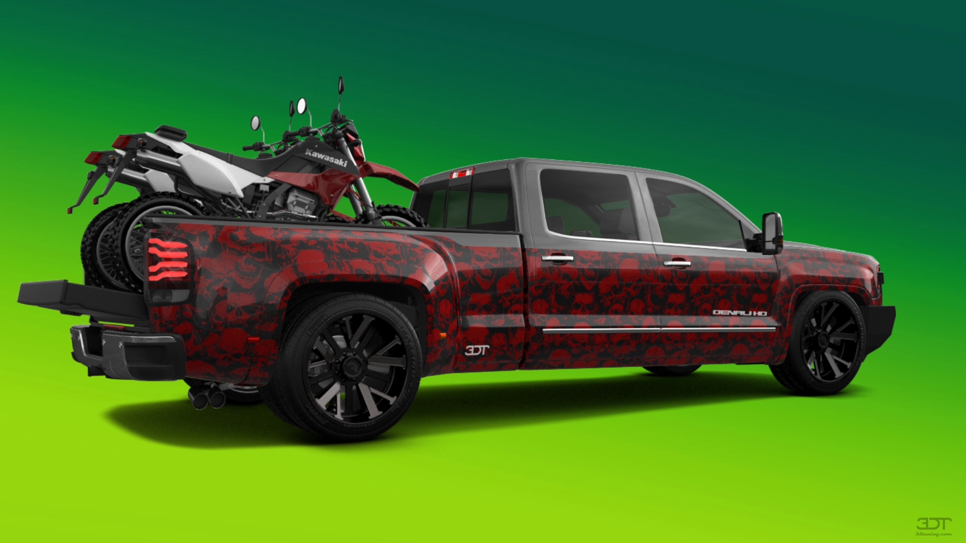 GMC Sierra 3500 HD Crew Cab 4 Door pickup truck 2015 tuning