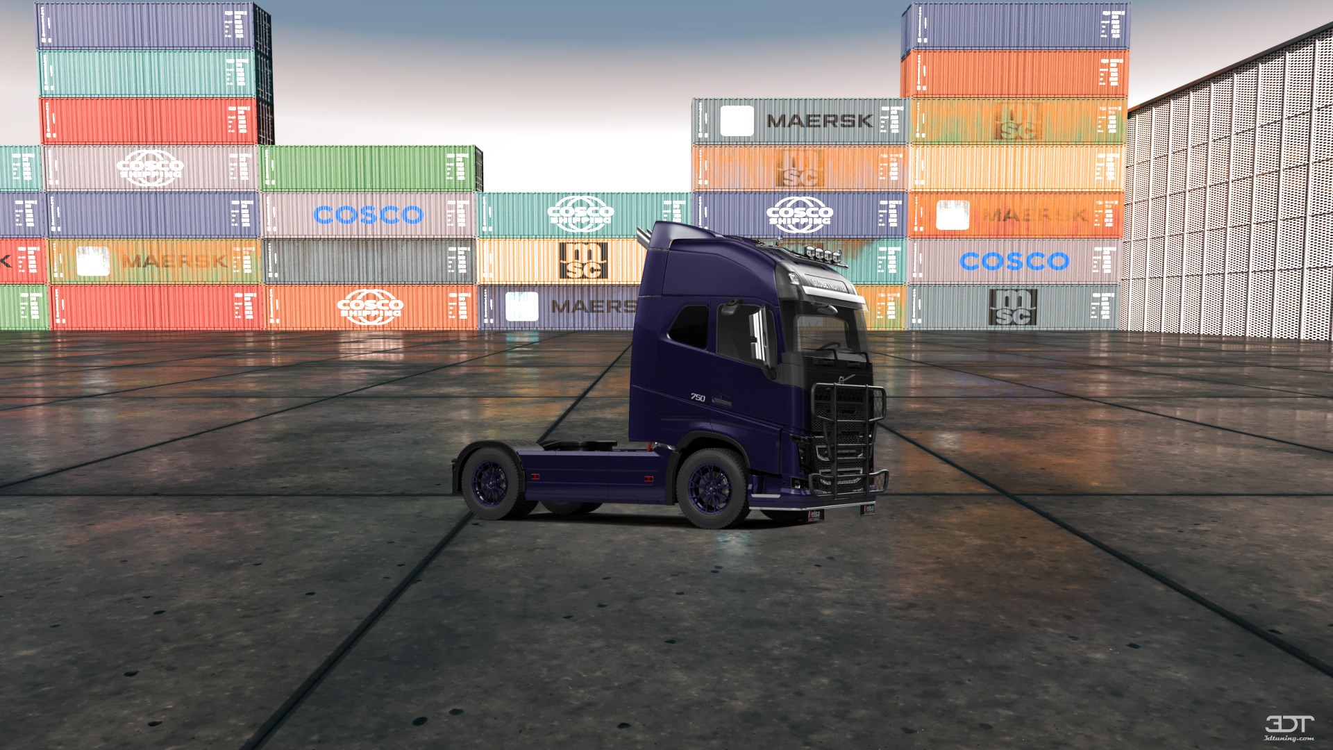 Volvo FH16 Globetrotter XL Cab Truck 2013 tuning