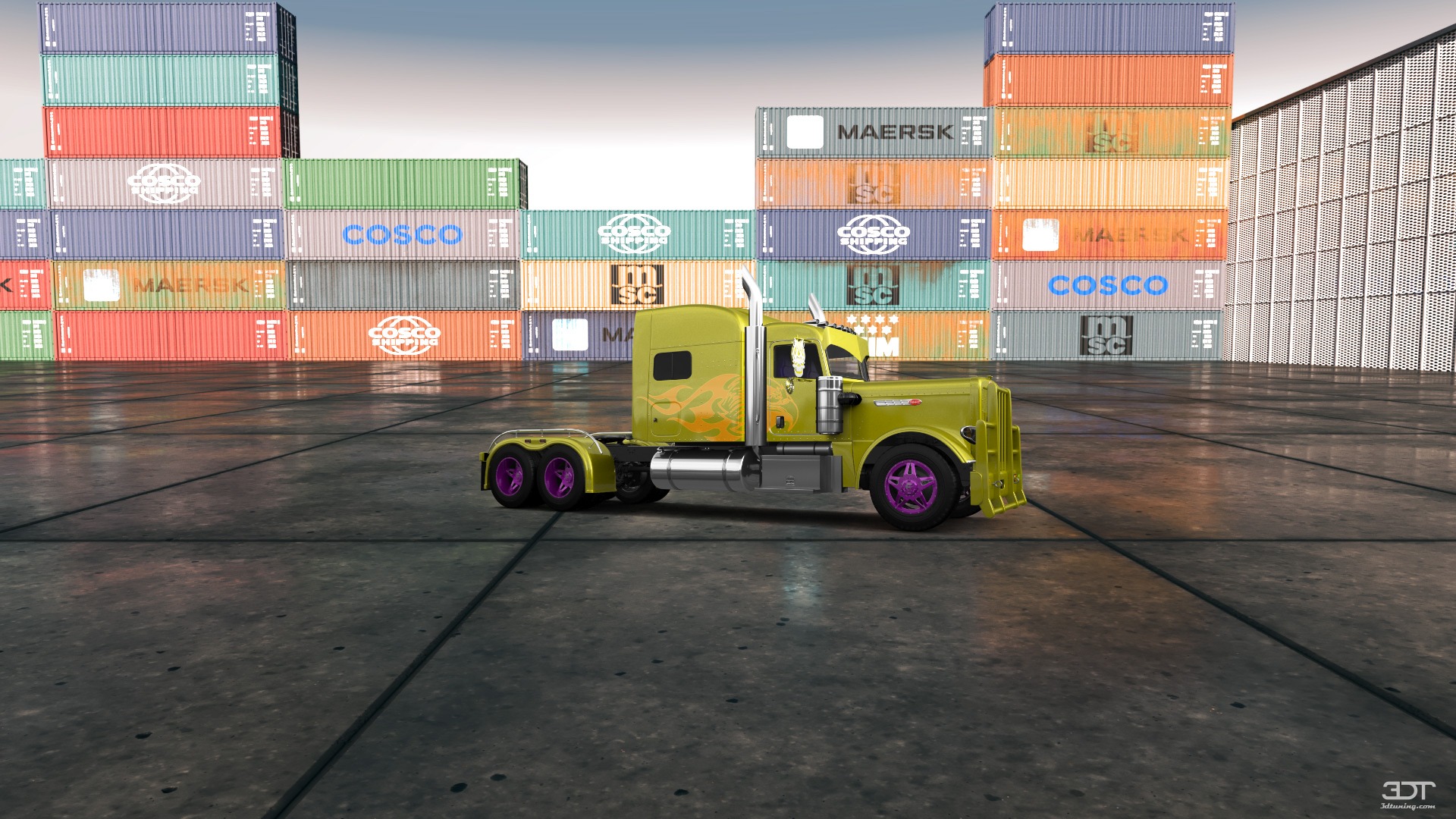 Peterbilt 389 Sleeper Cab Truck 2016