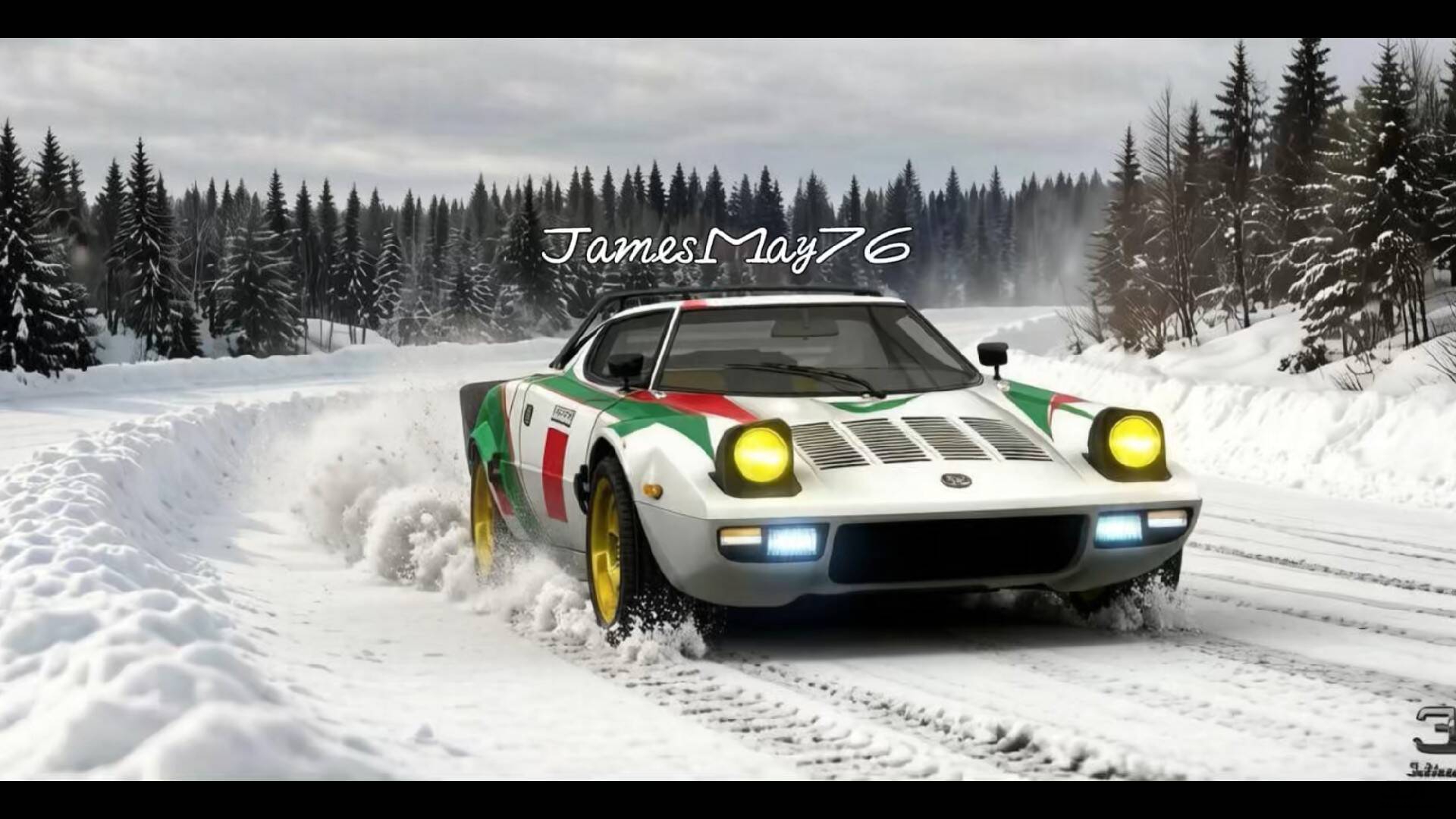 Lancia Stratos HF Coupe 1973 tuning