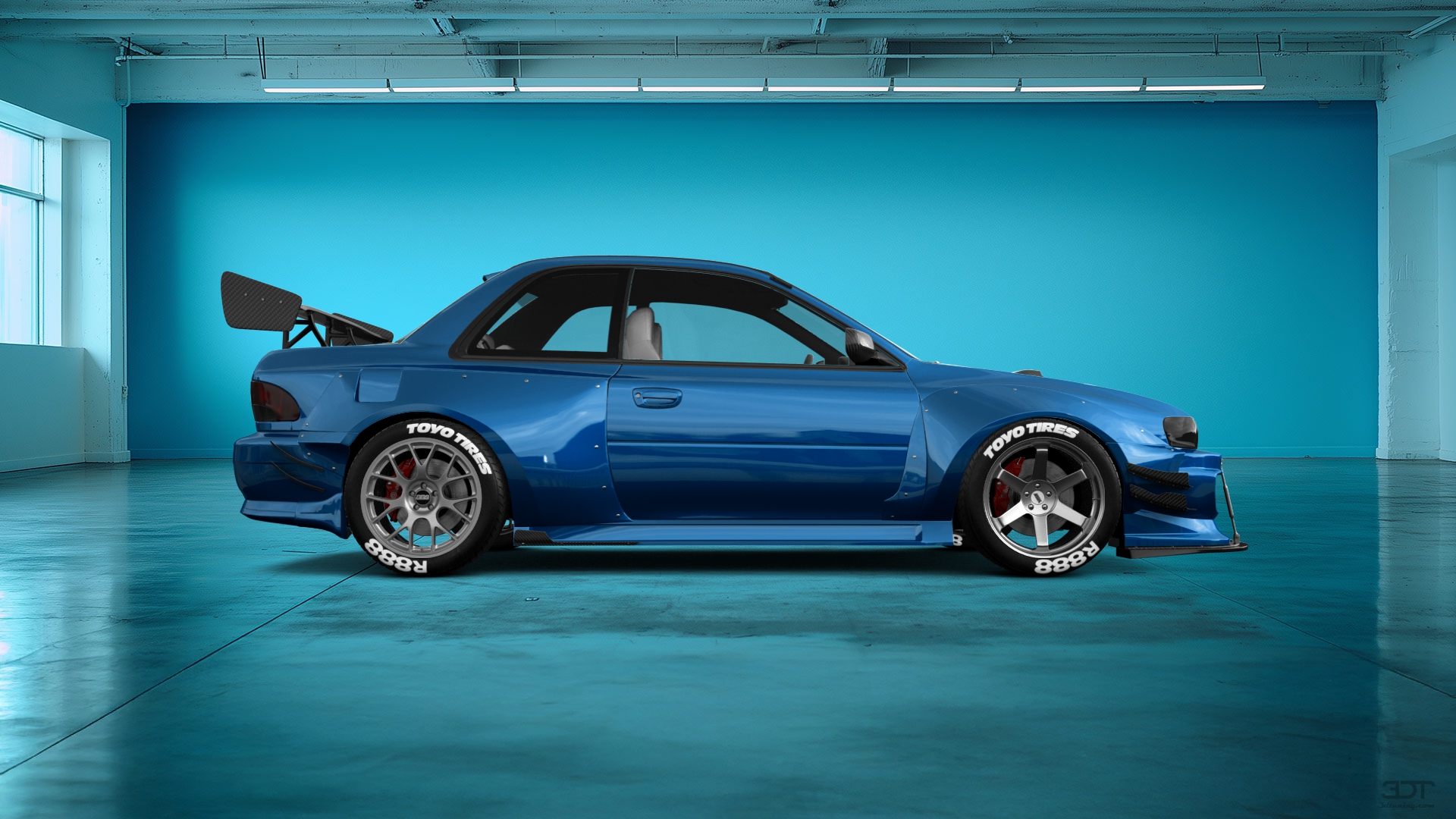 Subaru Impreza WRX STI 22B 2 Door Coupe 2000 tuning