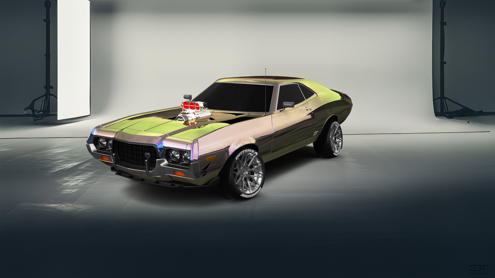 Ford Gran Torino Sport 2 Door Hardtop 1972 tuning