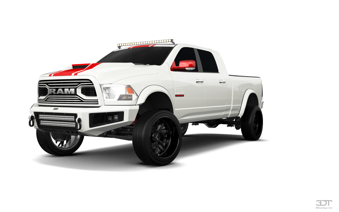 Dodge Ram 2500 Mega Cab 6.4 ft box 4 Door pickup truck 2010