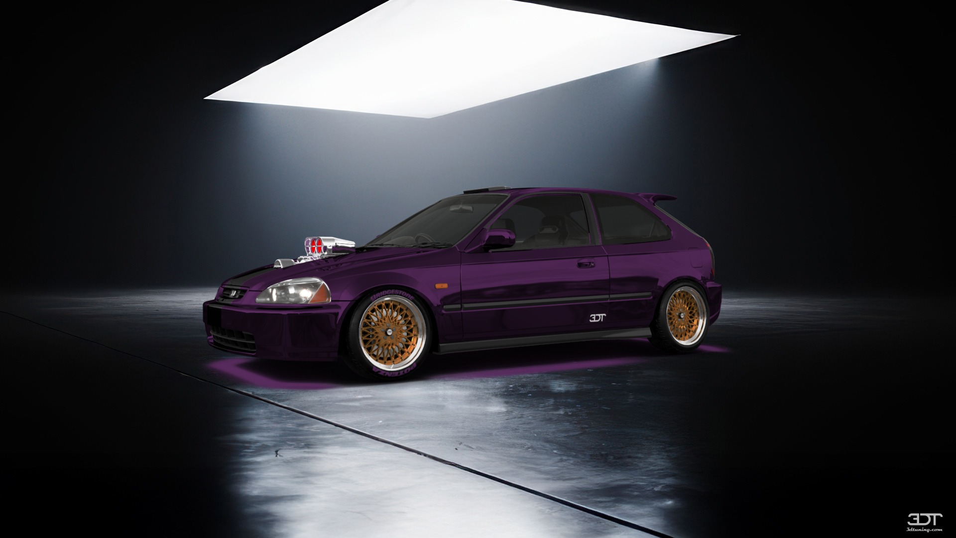Honda Civic 3 Door Hatchback 1997 tuning