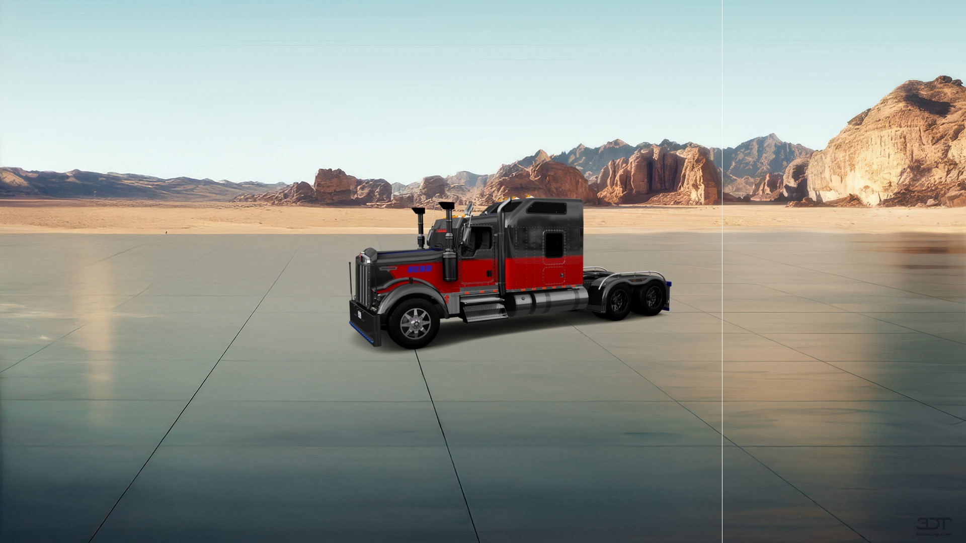 Kenworth W900 Sleeper Cab Truck 2015 tuning
