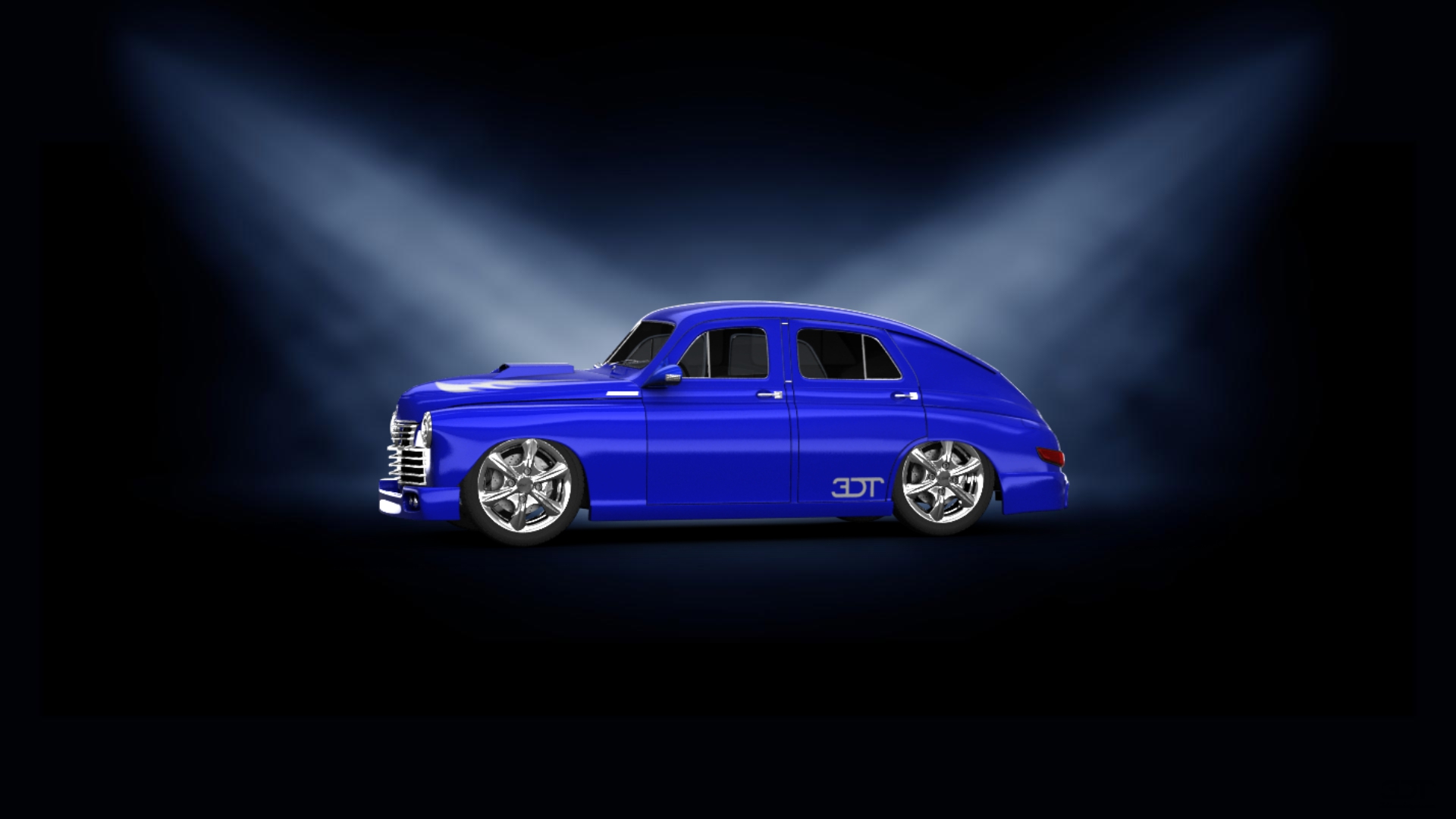 GAZ M20 Pobeda Fastback 1950 tuning