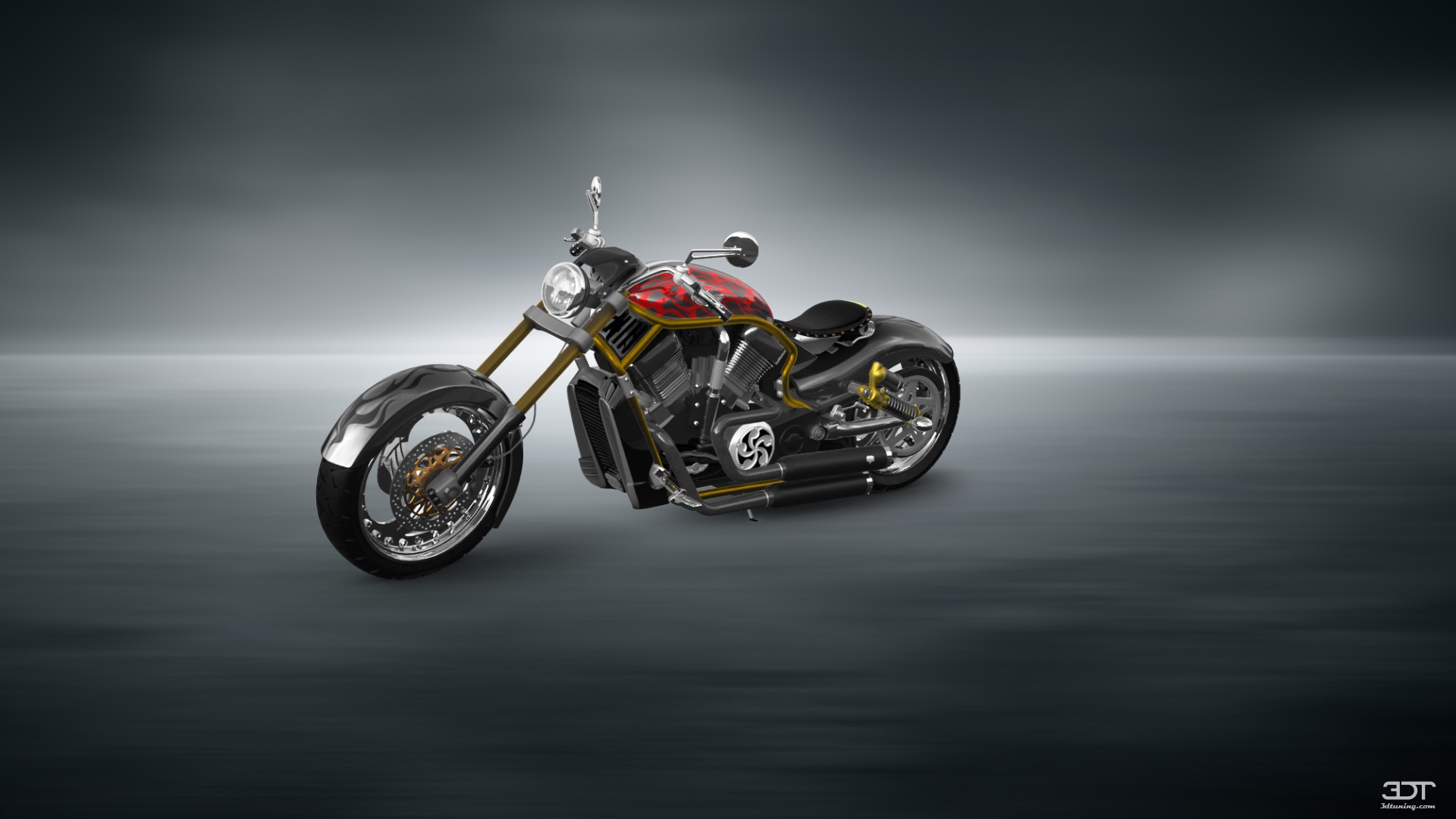 Harley-Davidson Custom Chopper Cruiser 2011