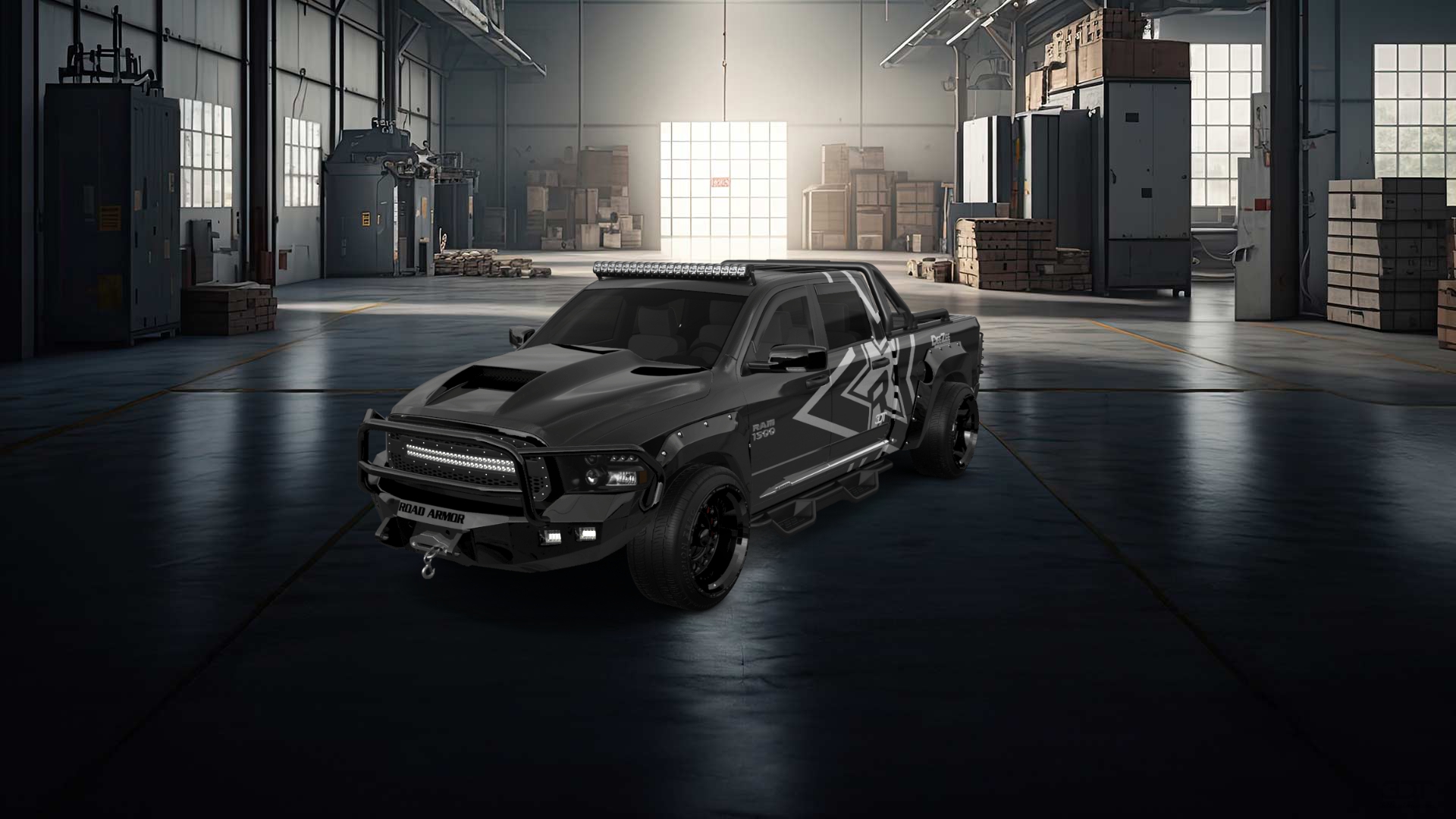 Dodge Ram 1500 6.4 ft box 4 Door pickup truck 2013 tuning