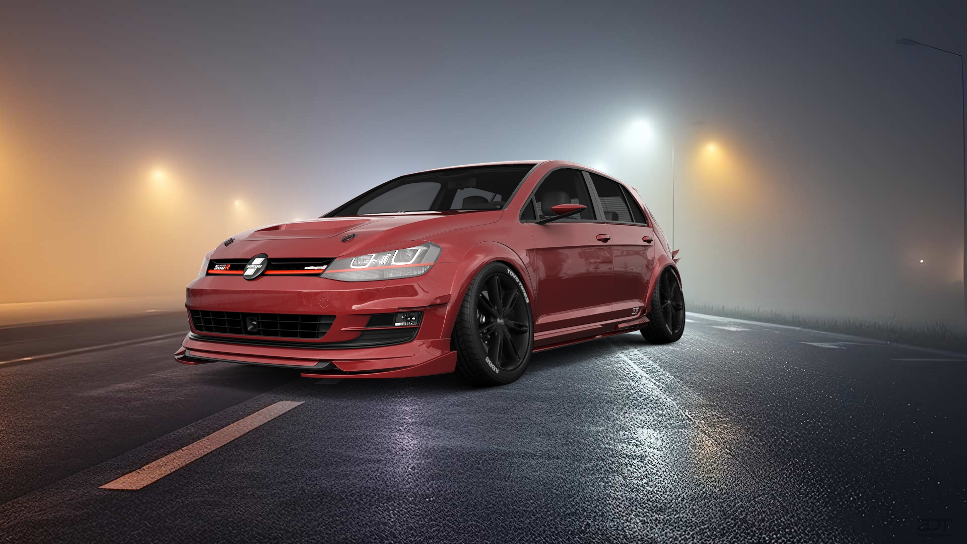 Volkswagen Golf 7 5 Door Hatchback 2013 tuning