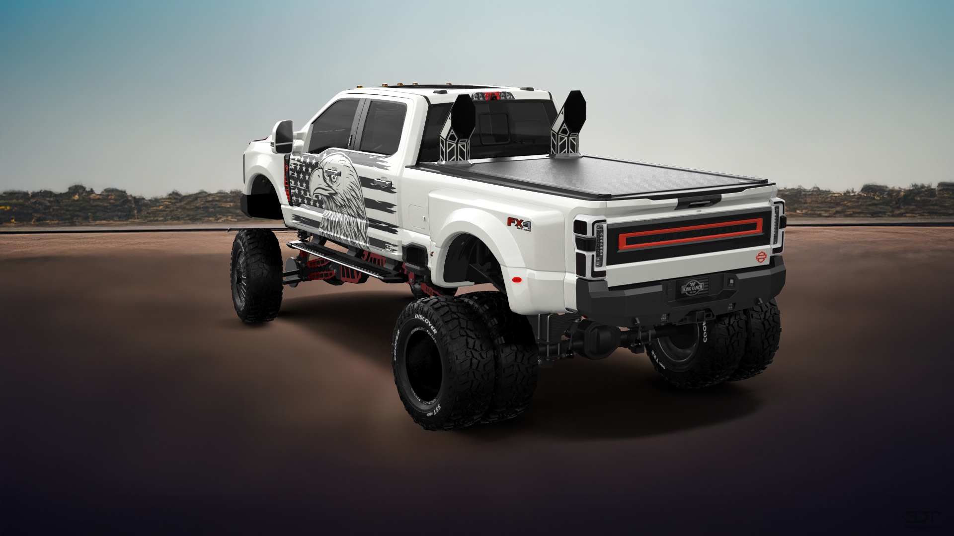 Ford F-350 DRW Crew Cab 4 Door pickup truck 2023 tuning