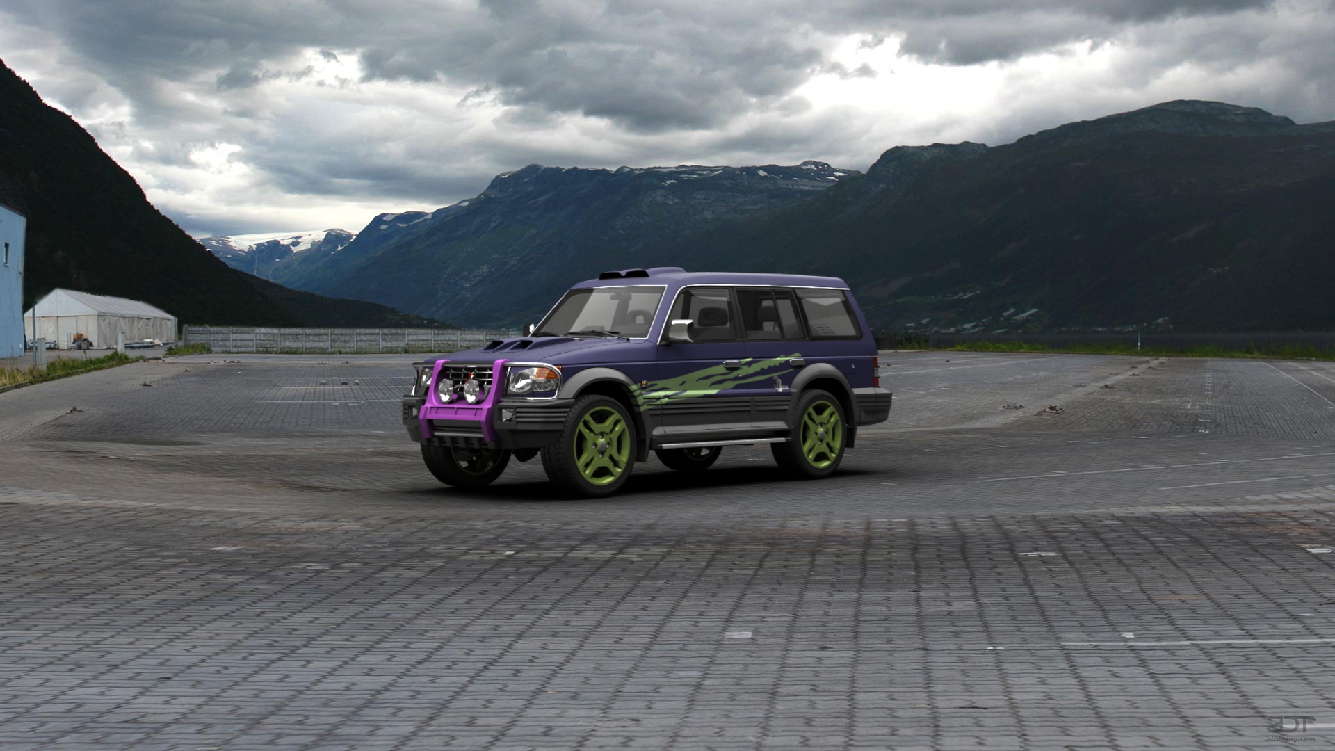 Mitsubishi Pajero SUV 1991 tuning