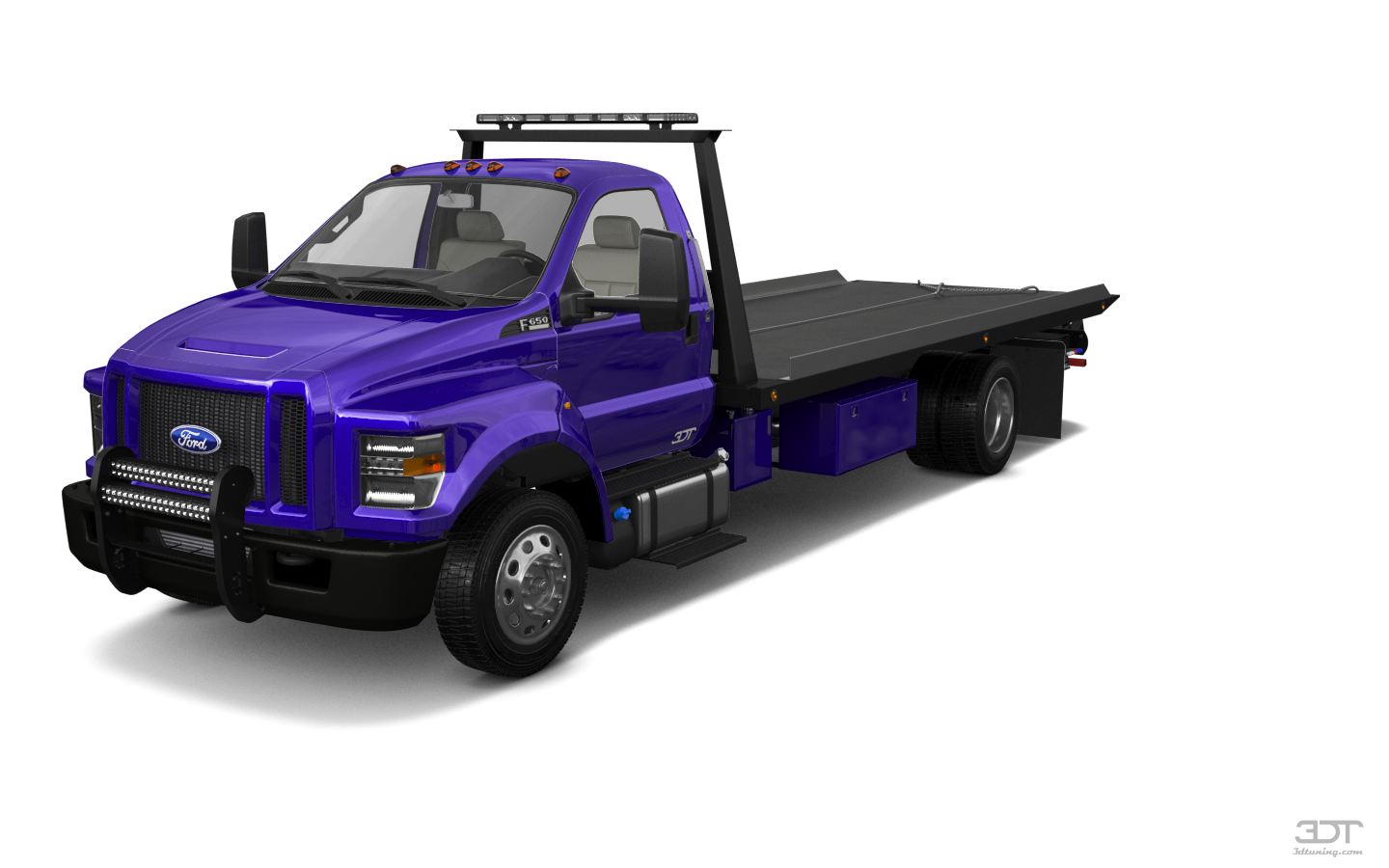 Tuning Ford F-650 Tow Truck Pickup 2016