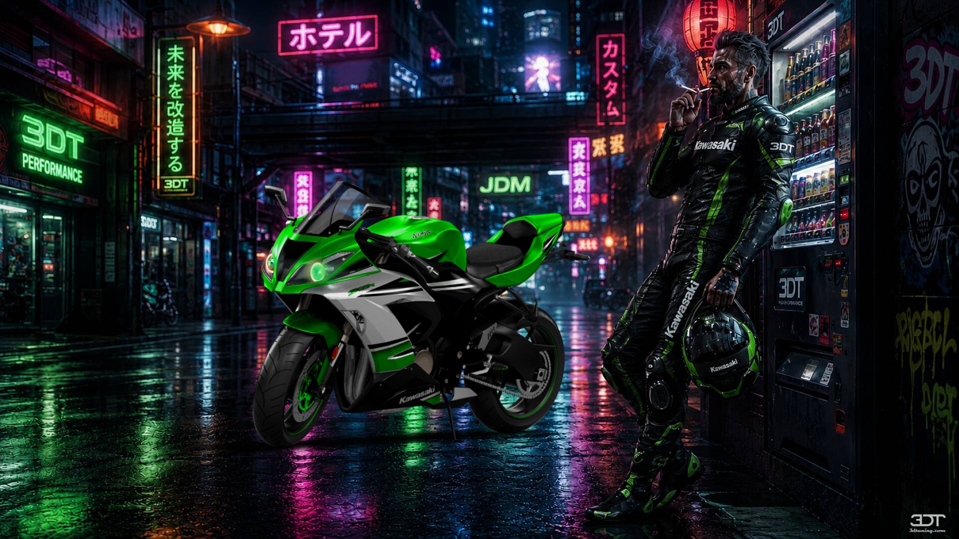 Kawasaki Ninja ZX 6R Sport Bike 2015 Images