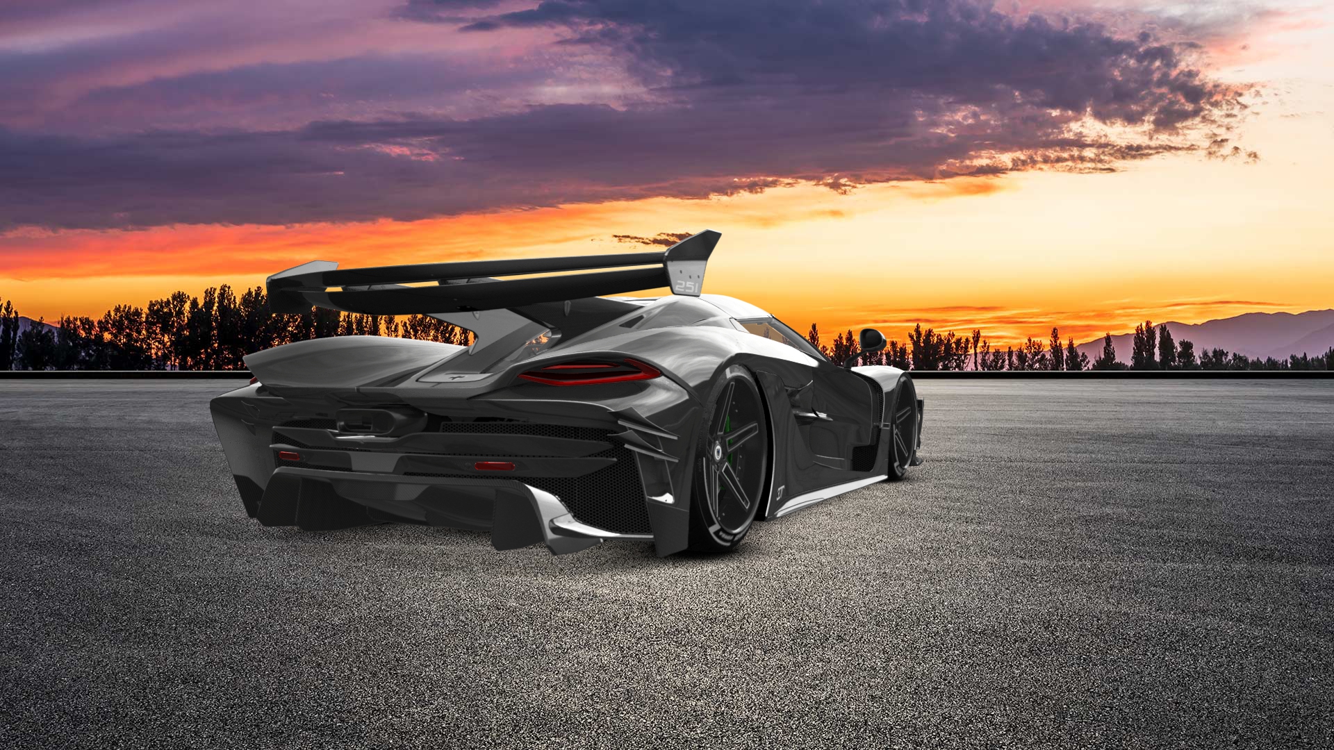Koenigsegg Jesko 2 door targa top 2020