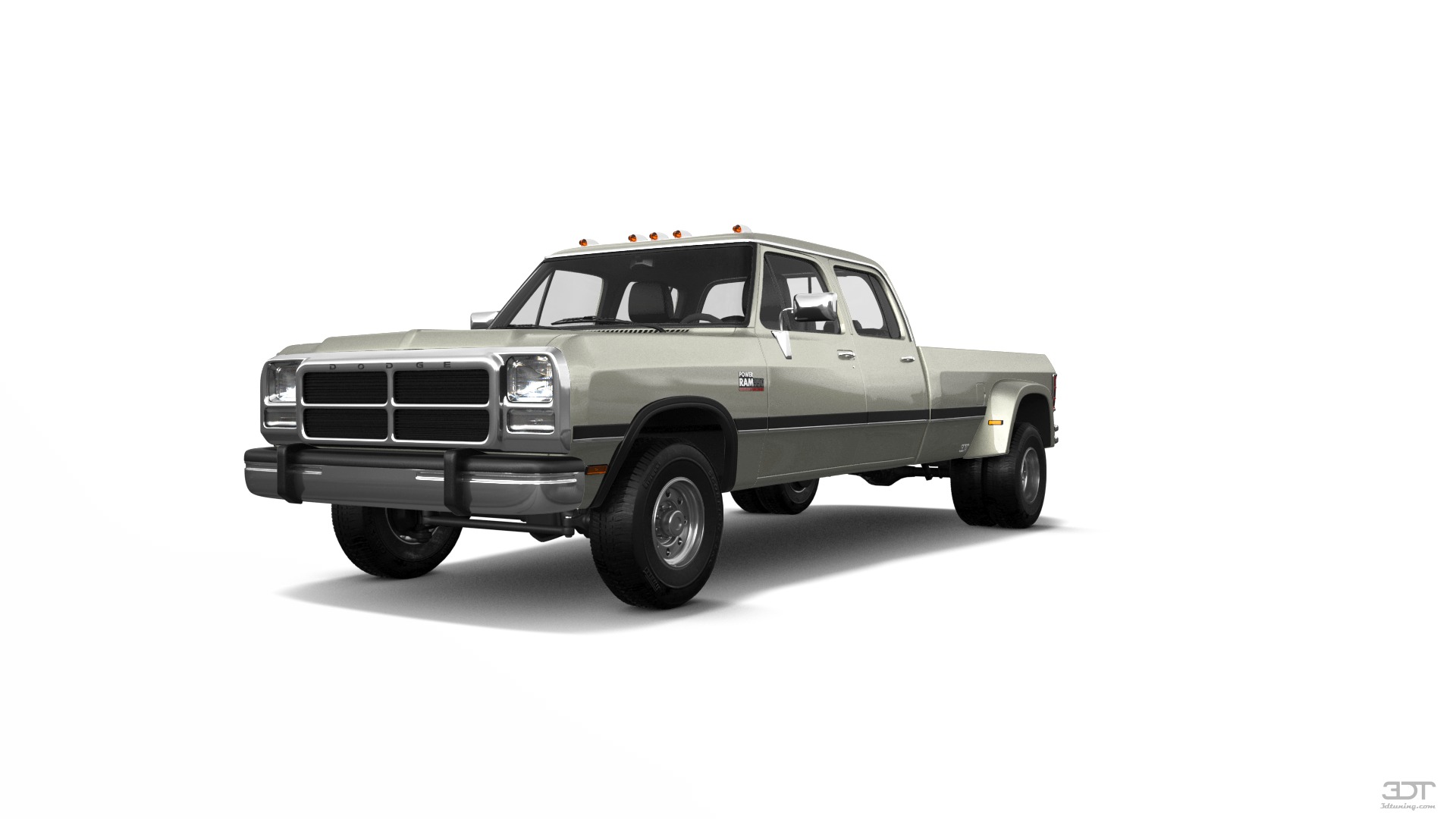 Tuning Dodge Ram 350 4 Door pickup truck 1991