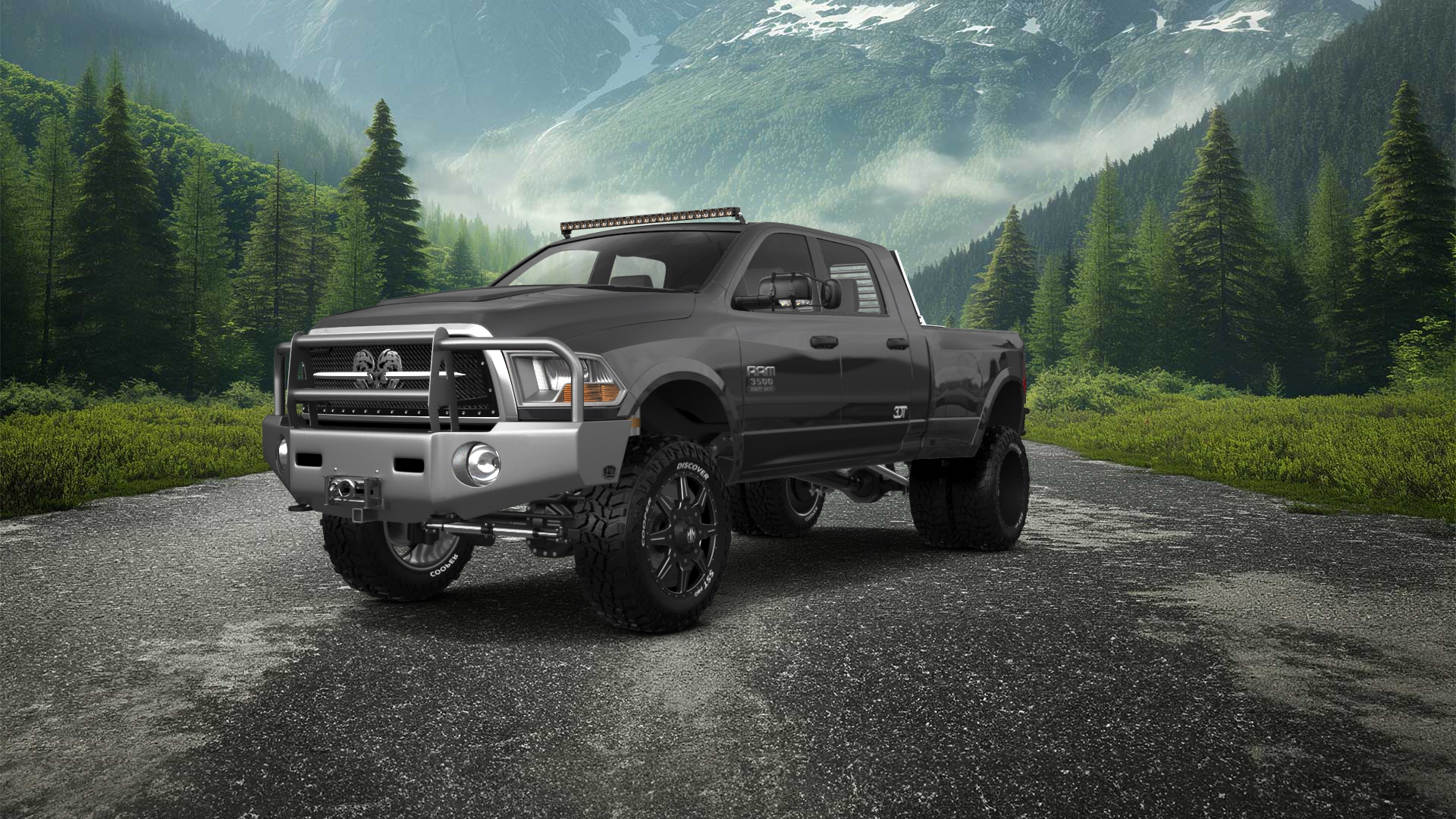 Dodge Ram 3500 4 Door Truck 2014