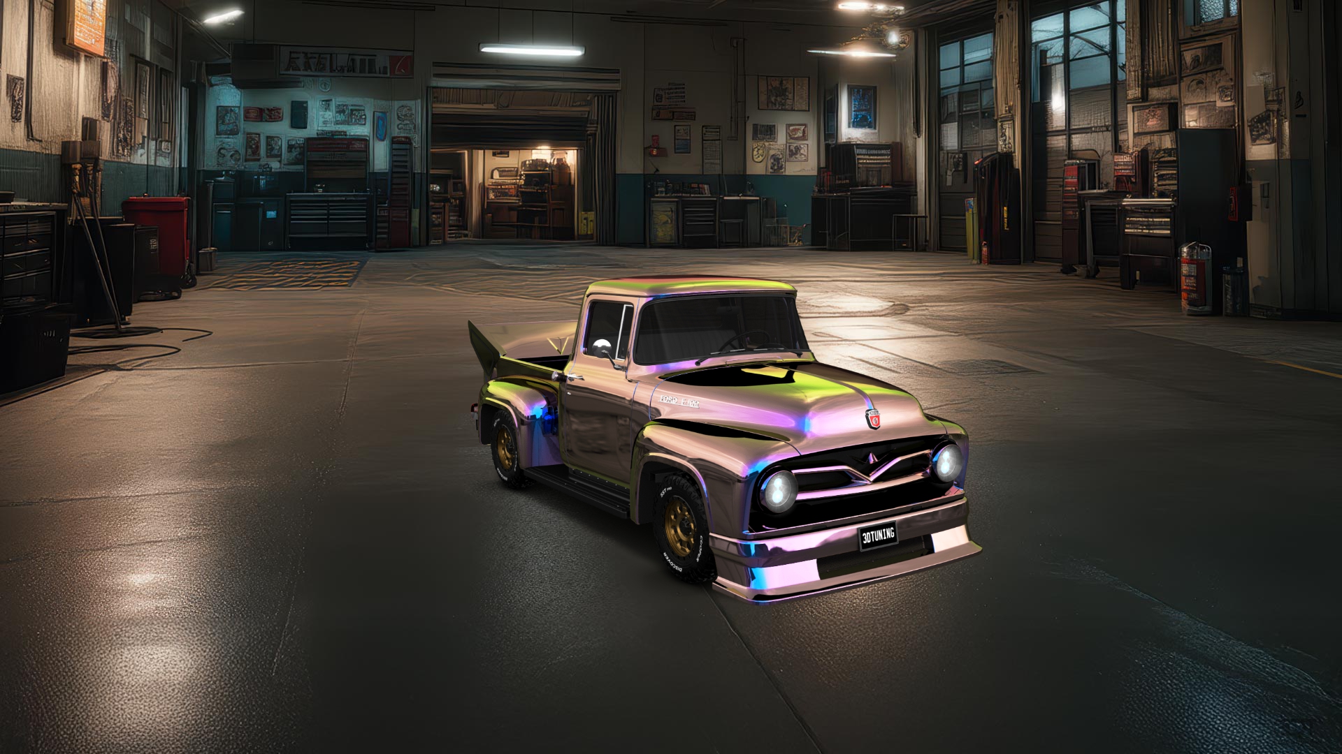 Ford F-100 2 Door truck 1956 tuning