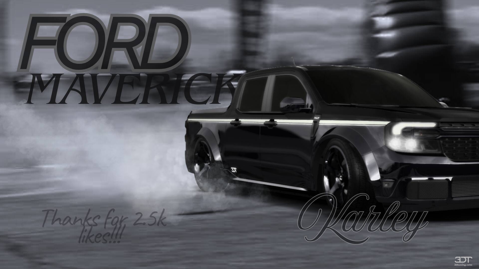 Ford Maverick 4 Door pickup truck 2022 tuning