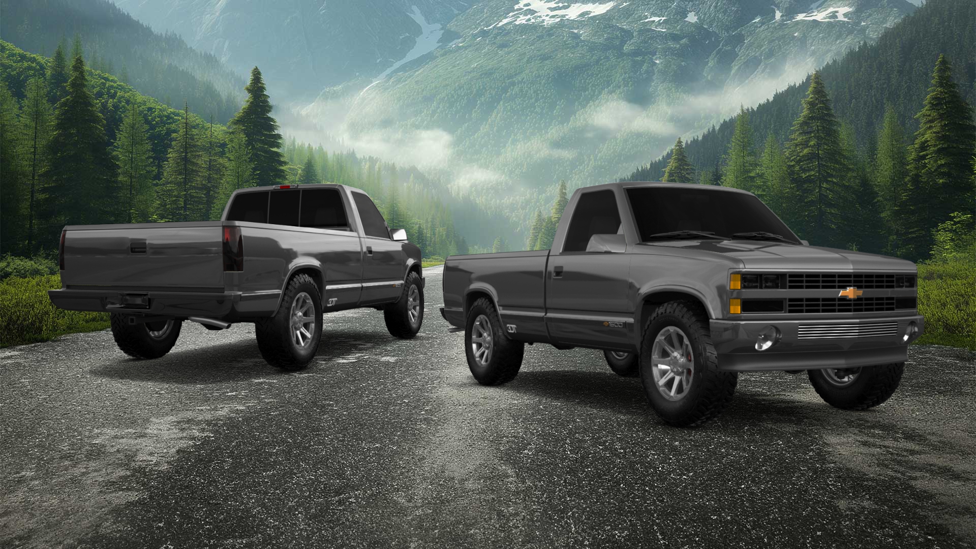 Chevrolet K1500 Regular Cab Fleetside Pickup 1988 tuning