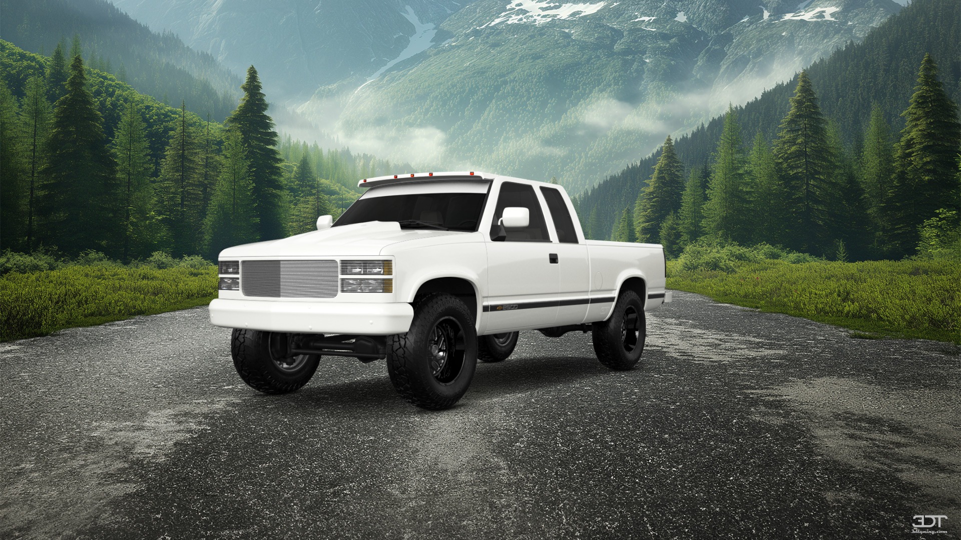 Chevrolet K2500 Extended Cab Pickup 1989 tuning