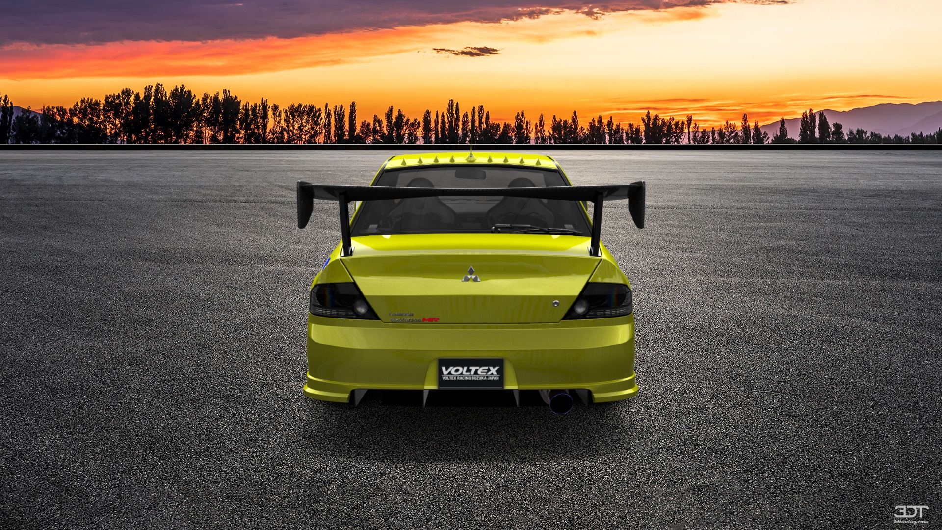 Mitsubishi Lancer Evo IX 4 Door Saloon 2005 tuning