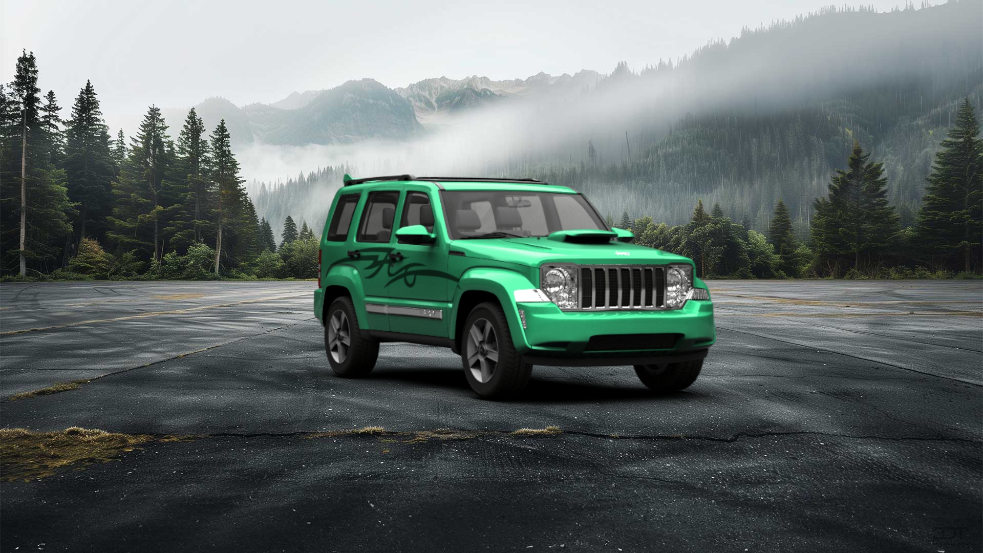 Jeep Liberty SUV 2008 tuning