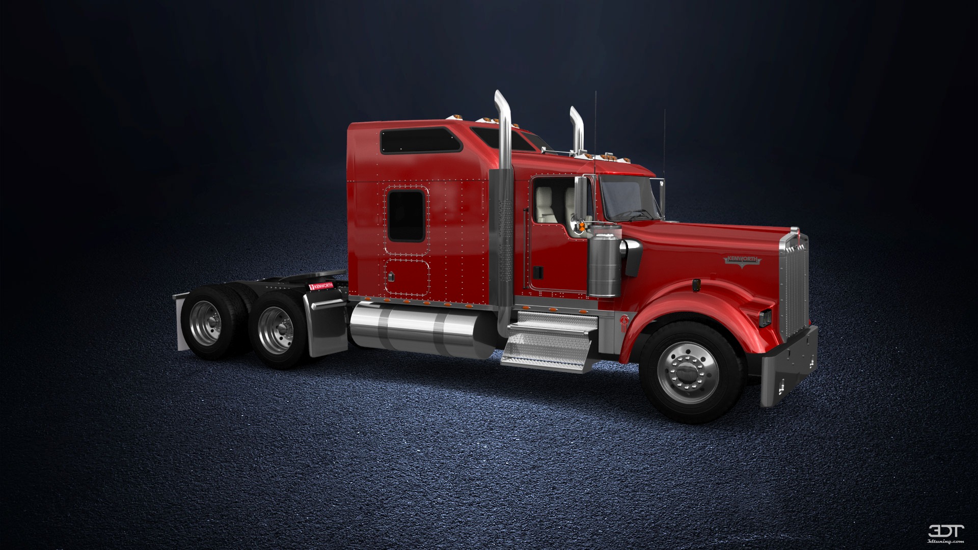Kenworth W900 Sleeper Cab Truck 2015