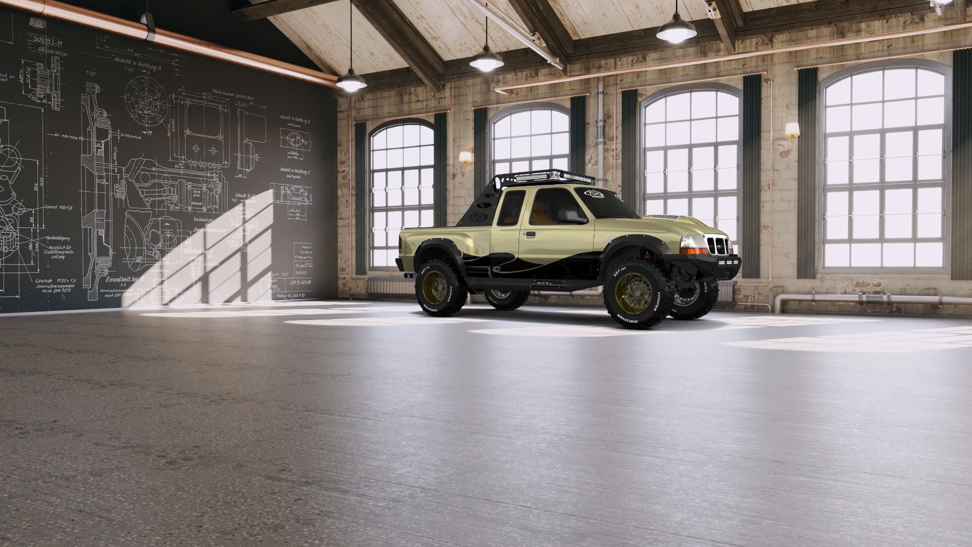 Ford Ranger Flareside 2 Door pickup truck 1998 tuning